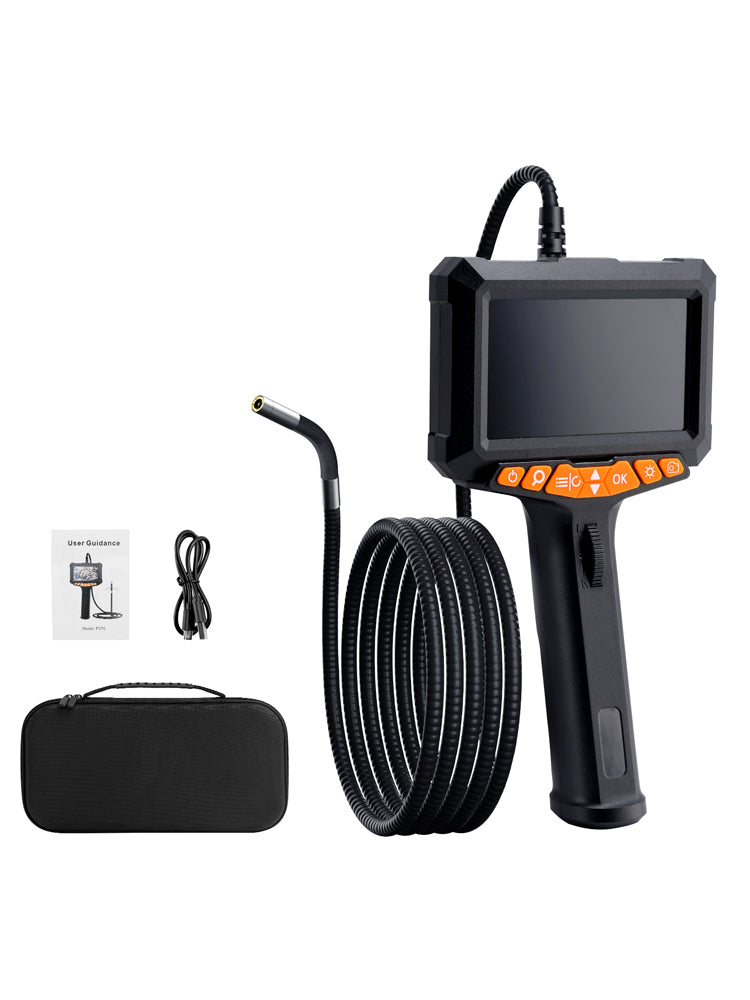 360°Two-Way Articulating Borescope Industrial Endoscope Inspection Camera