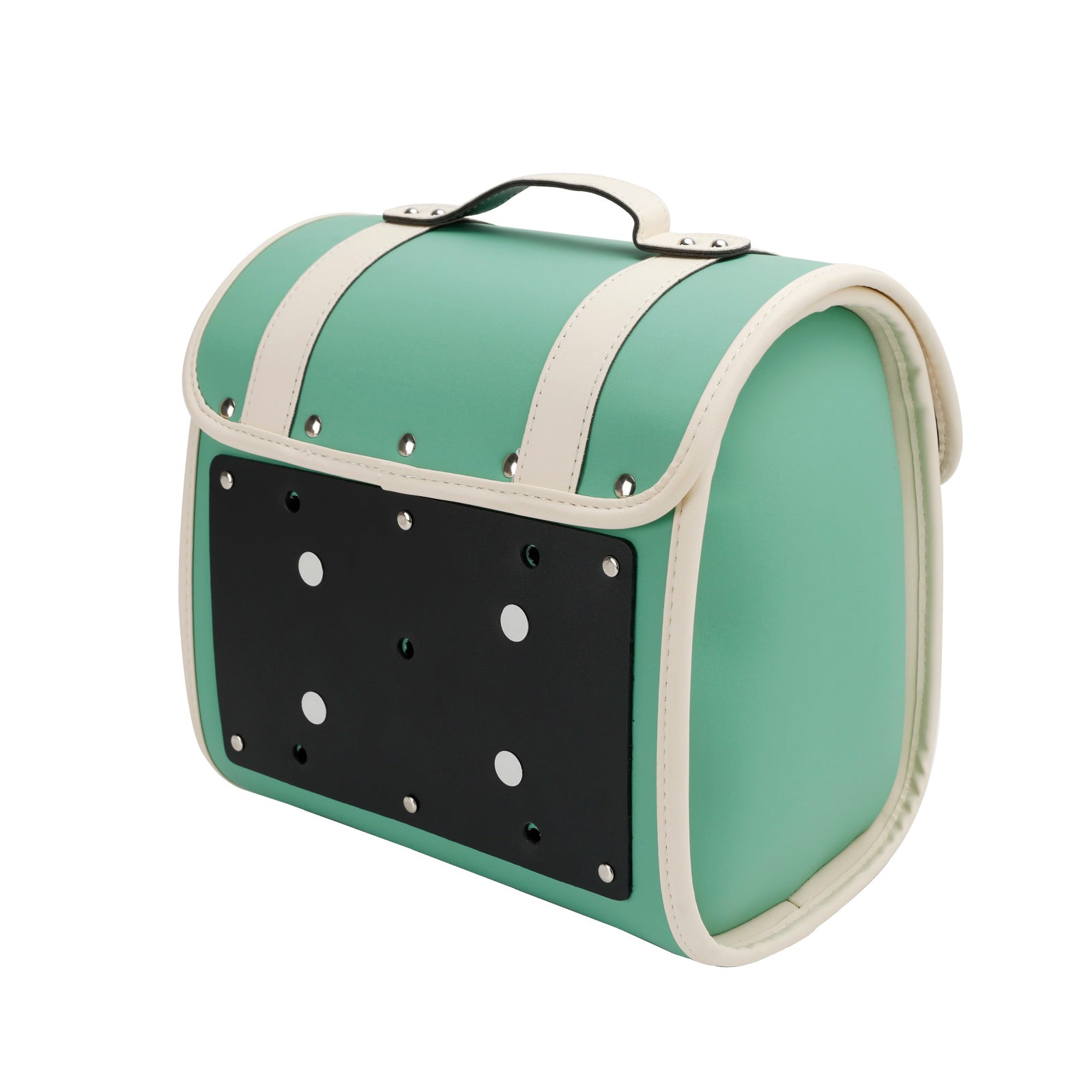 Side Tool Bag Saddlebag Quick Release Luggage Kit Green For Cruiser Adv Cafe