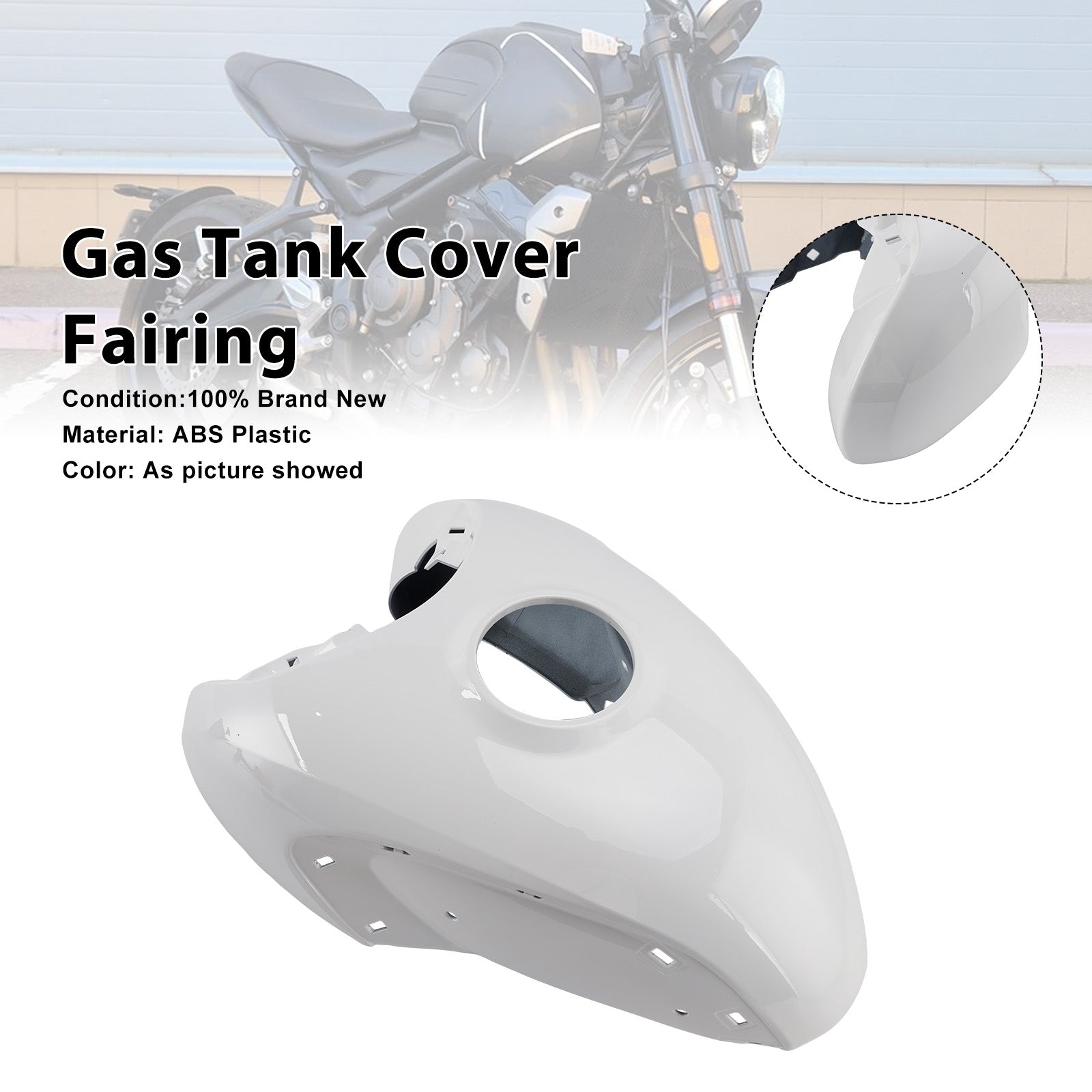 2021-2024 or Trident 660 Gas Tank Cover Fairing Protector F
