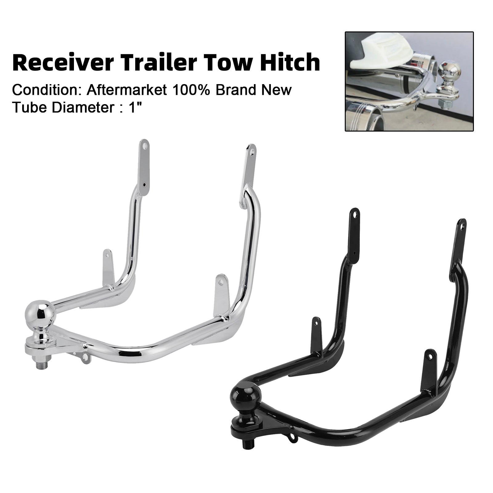 2009-2023 Harley Street Glide /FLHX Receiver Trailer Tow Hitch