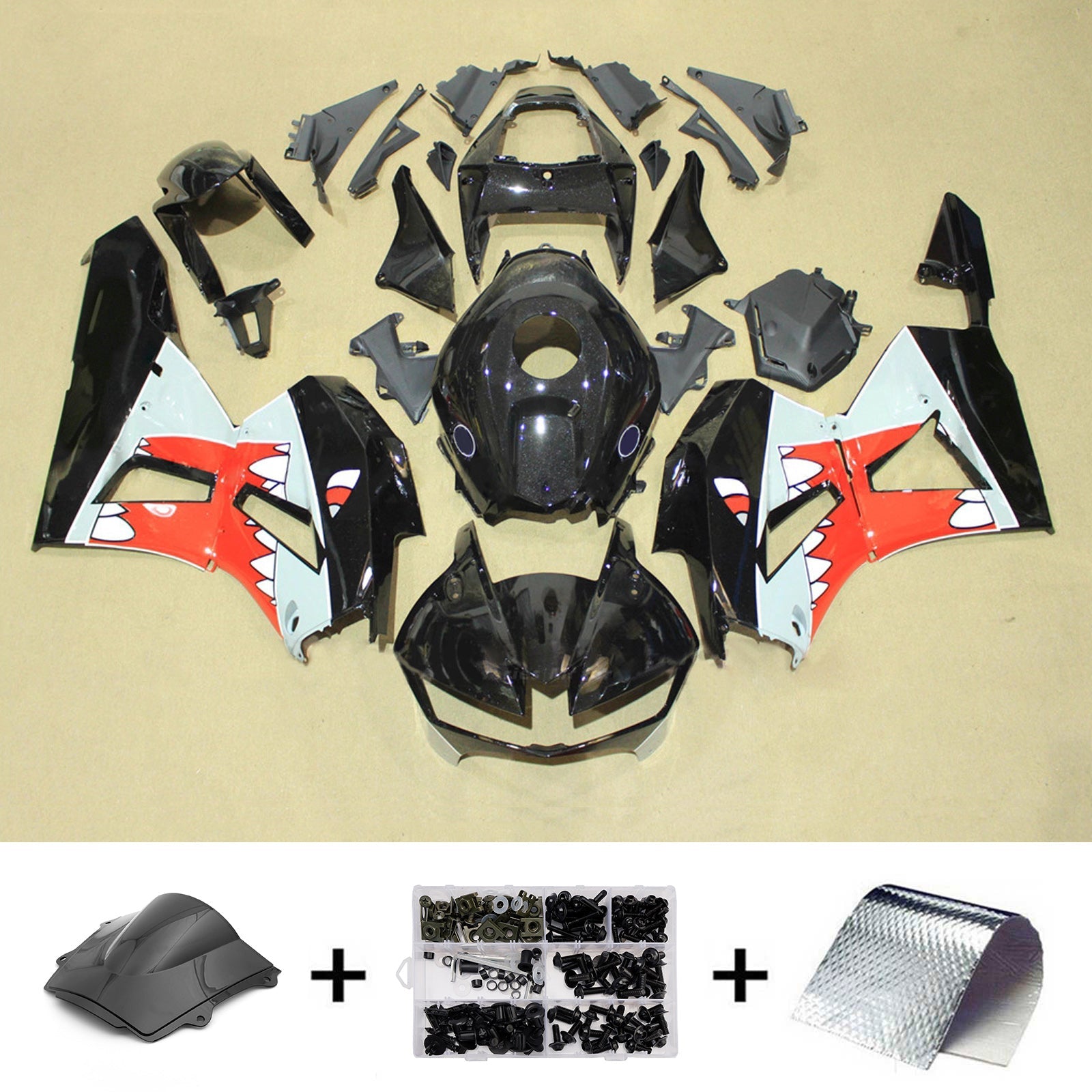 Injection Fairing Kit Bodywork Plastic ABS For Honda CBR600RR 2013-2025 F5