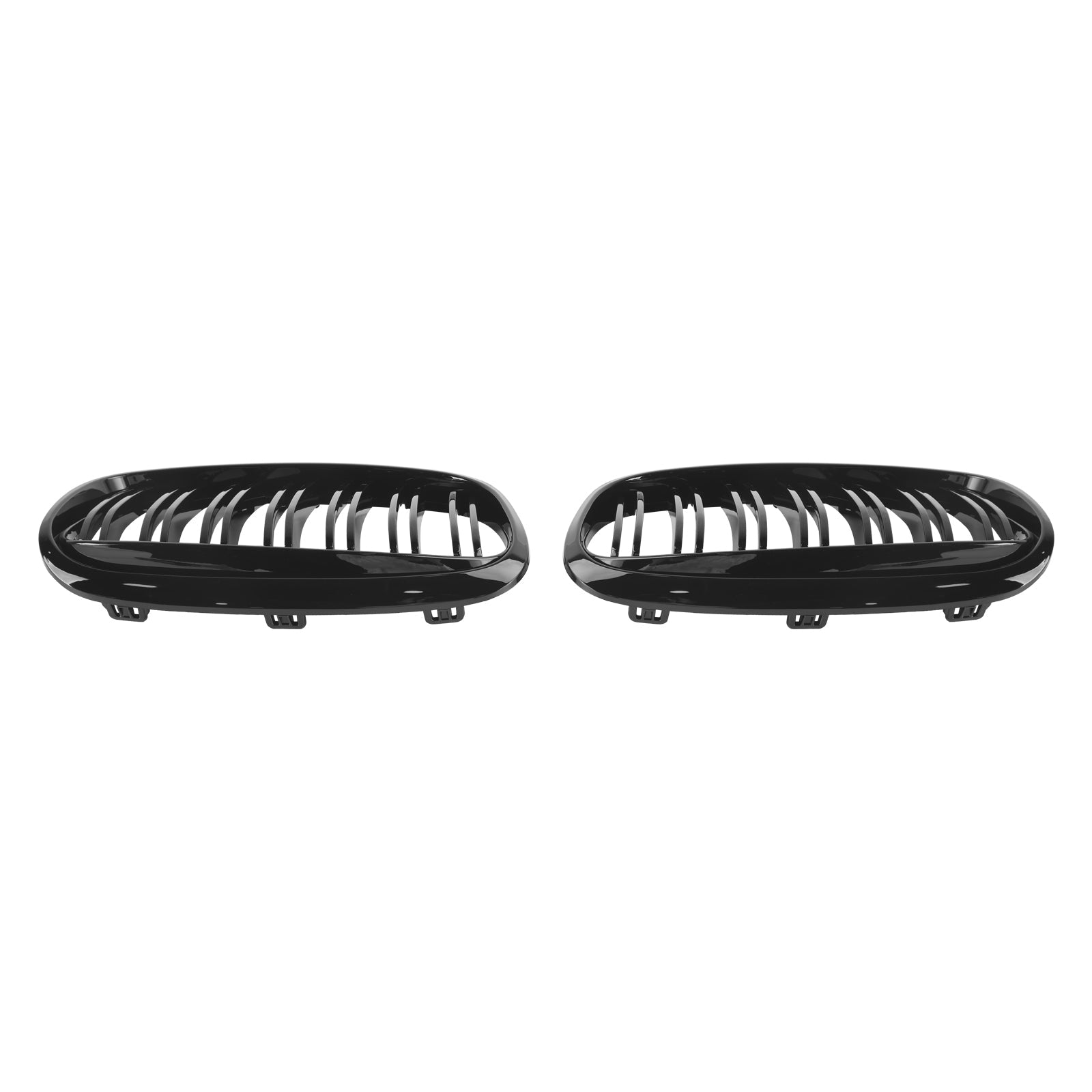2018-2021 BMW 2 Series F45 F46 Gloss Black Front Kidney Grill Grille 2PCS