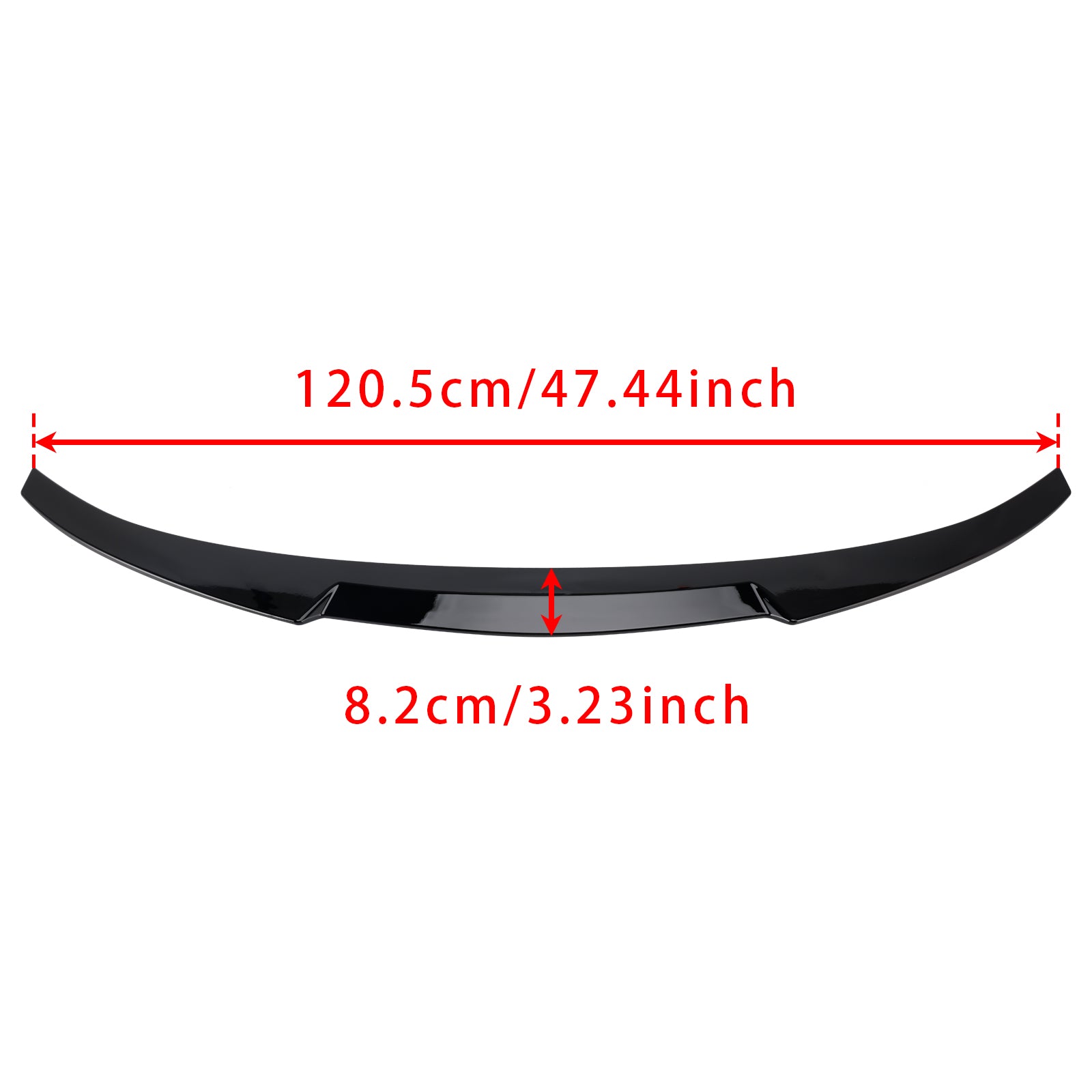 2014-2020 BMW 4 Series F36 4DR Coupe M4 Style Gloss Black Rear Boot Spoiler