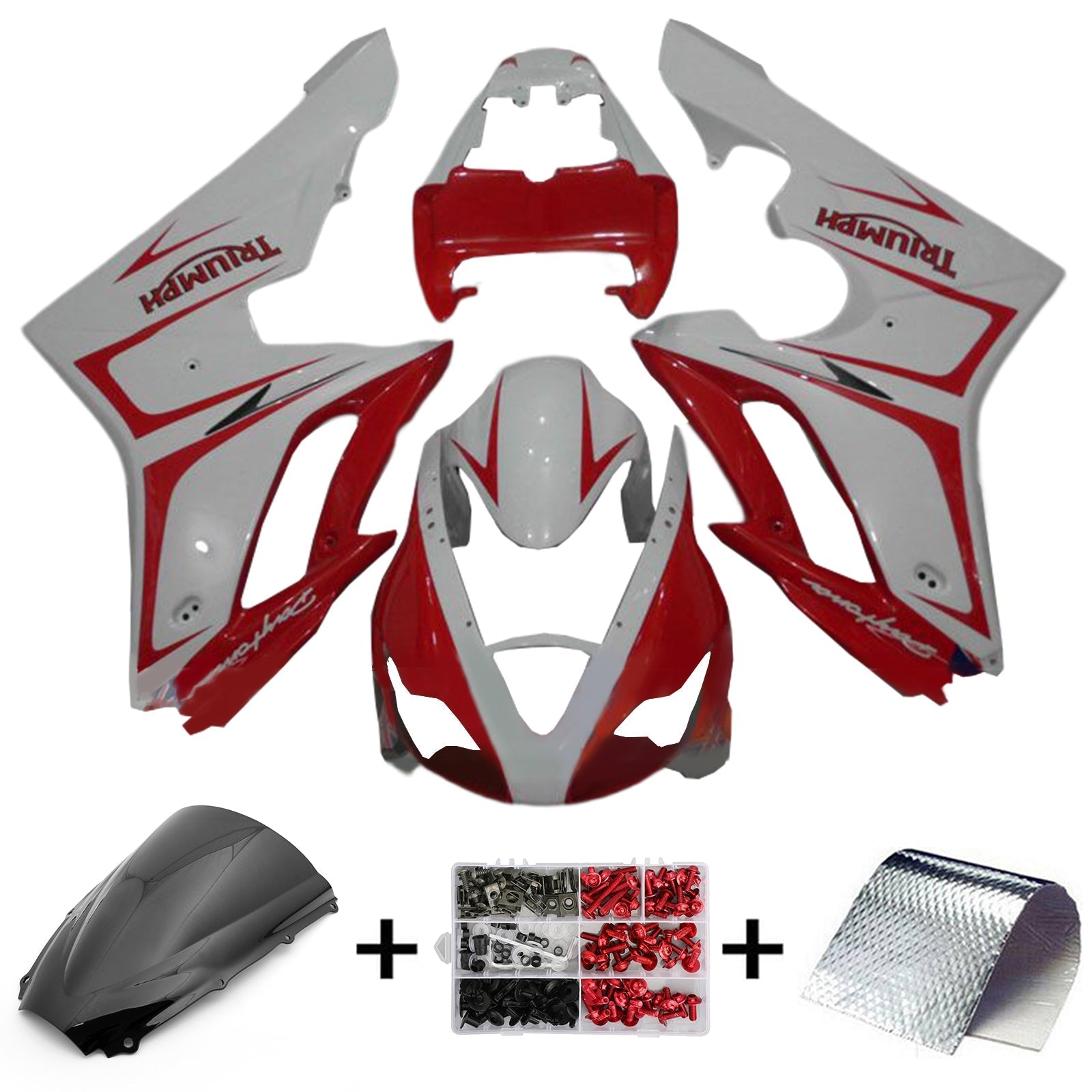2006-2008 Triumph Daytona 675 Fairing Kit Bodywork Plastic ABS