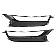 2012-2015 VW Passat 2PCS Front Honeycomb Driving Fog Light Cover Black