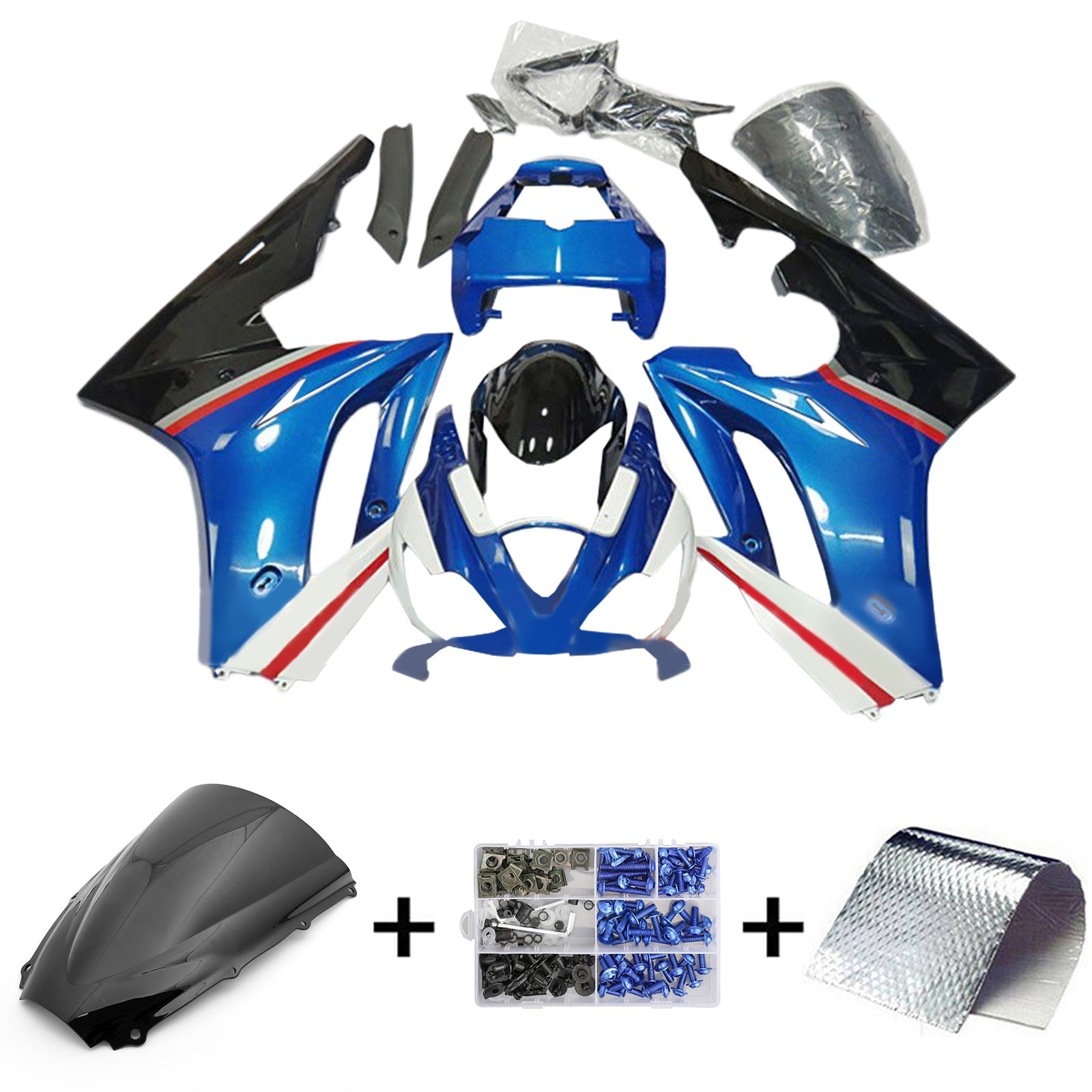 2006-2008 Triumph Daytona 675 Fairing Kit Bodywork Plastic ABS