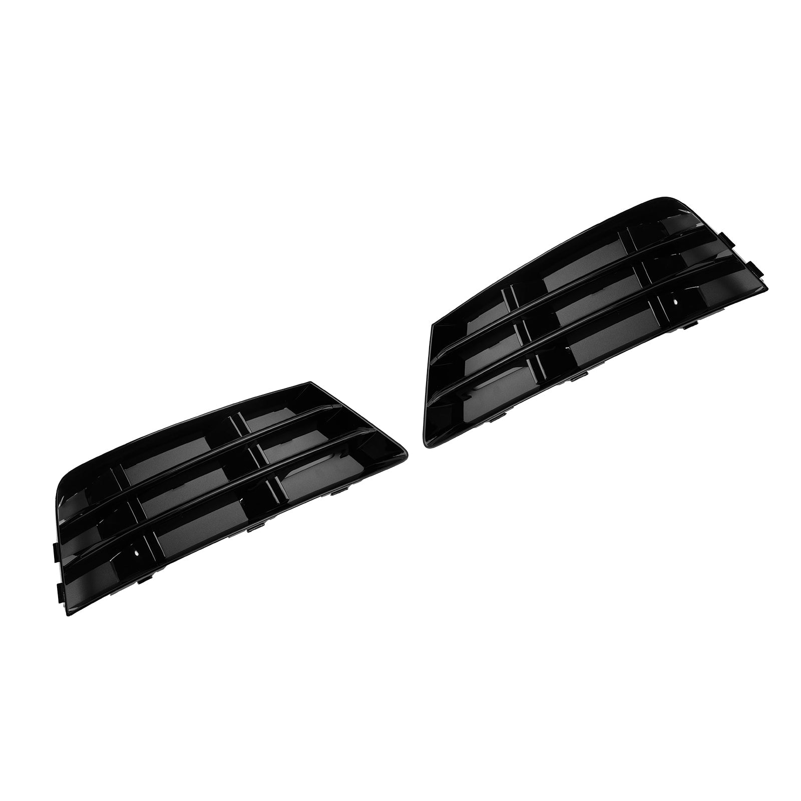 2016-2018 AUDI A4 B9 2PCS Front Fog Light Grill Lower Bumper Grille
