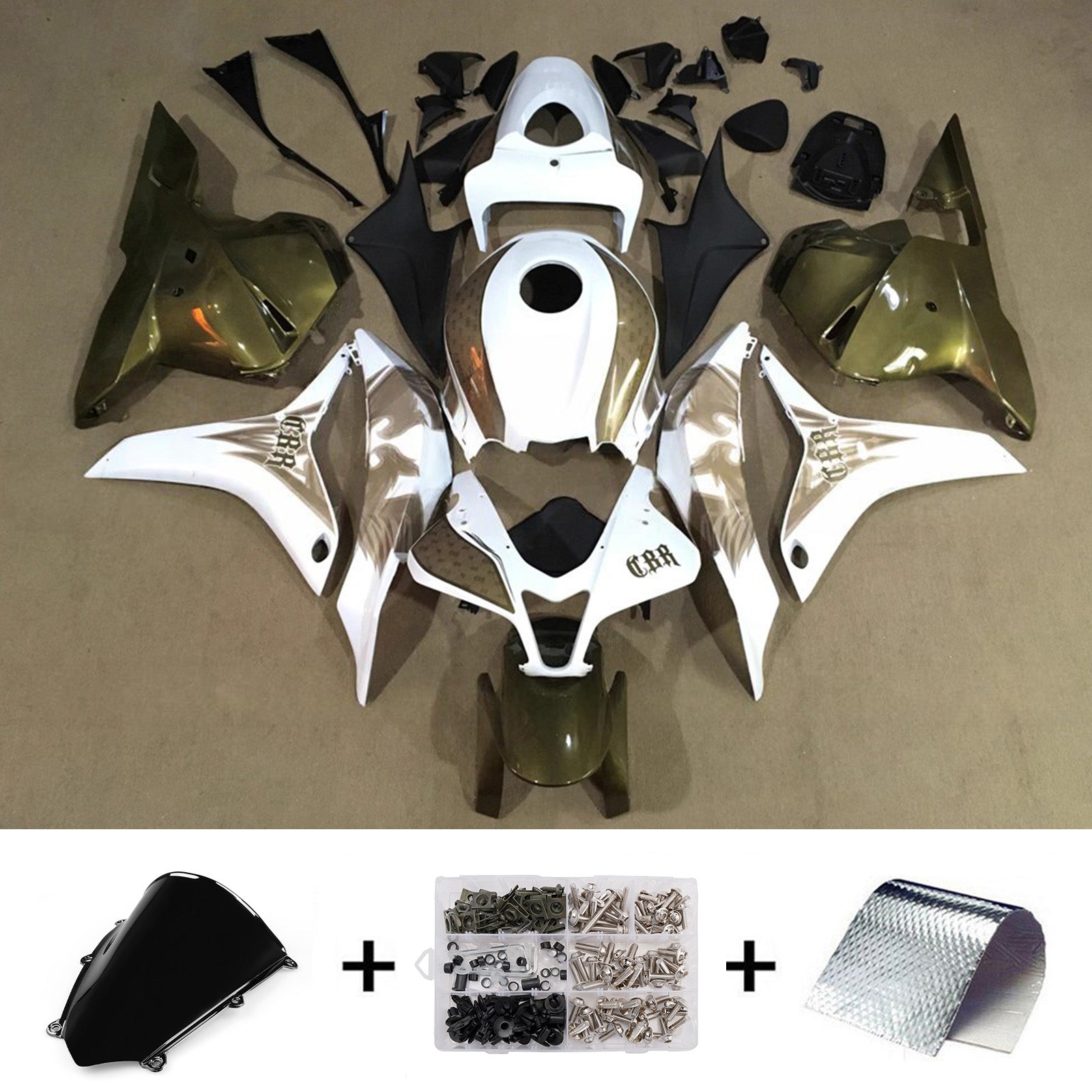 Injection Fairing Kit Bodywork Plastic ABS For Honda CBR600RR 2009-2012 F5