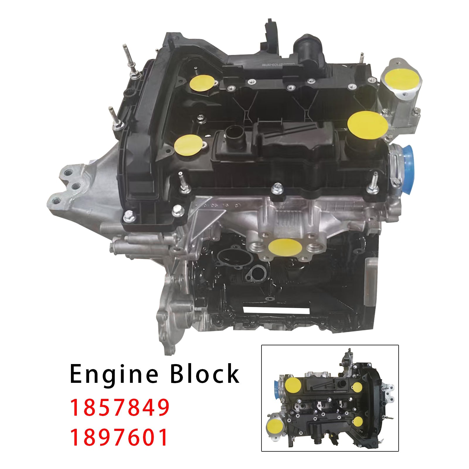 Engine Motor Assem SFDB For Ford Fiesta 1.0L 3 Cyl Turbo 1857849