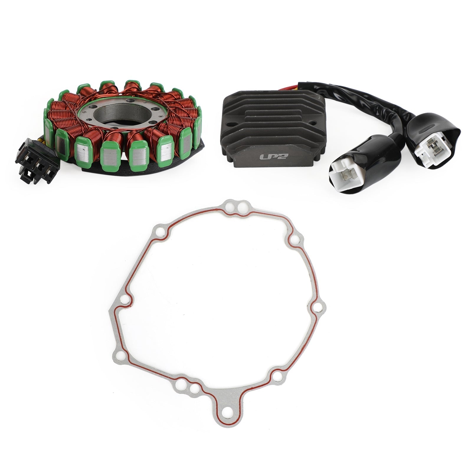 2006 2007 Honda CBR1000RR Magneto Stator+Voltage Regulator Rectifier+Gasket Generic