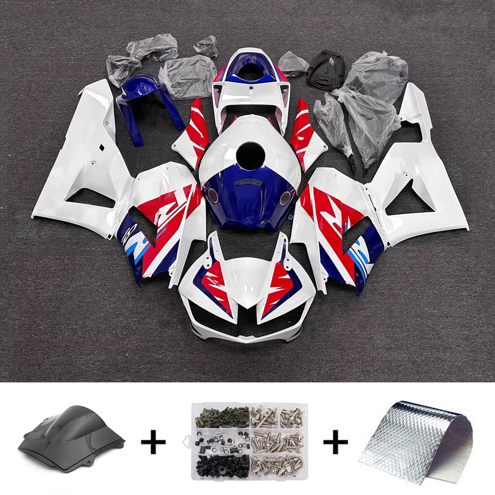 Injection Fairing Kit Bodywork Plastic ABS For Honda CBR600RR 2013-2025 F5