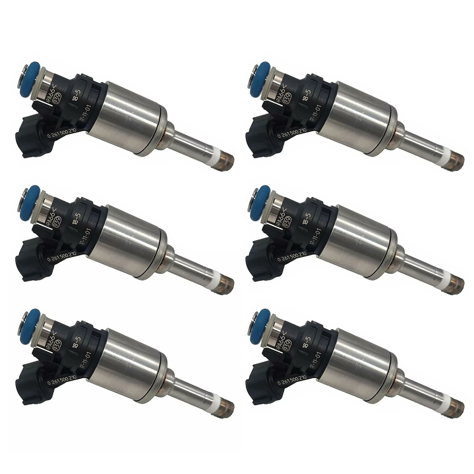 6Pcs Fuel Injector For Nissan Pathfinder Infiniti QX60 17-20 V6 3.5 16600-6KA0A