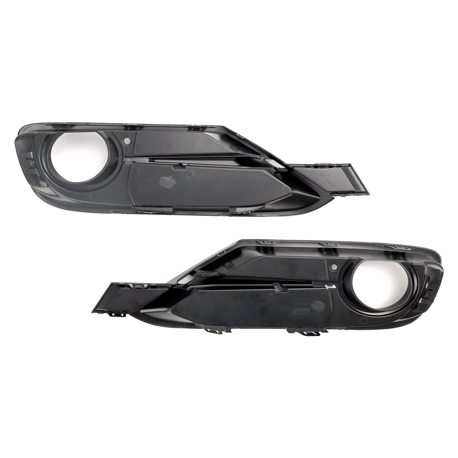 2013-2015 BMW ActiveHybrid 3 2PCS Front Bumper Fog Light Grille Covers 51117300739
