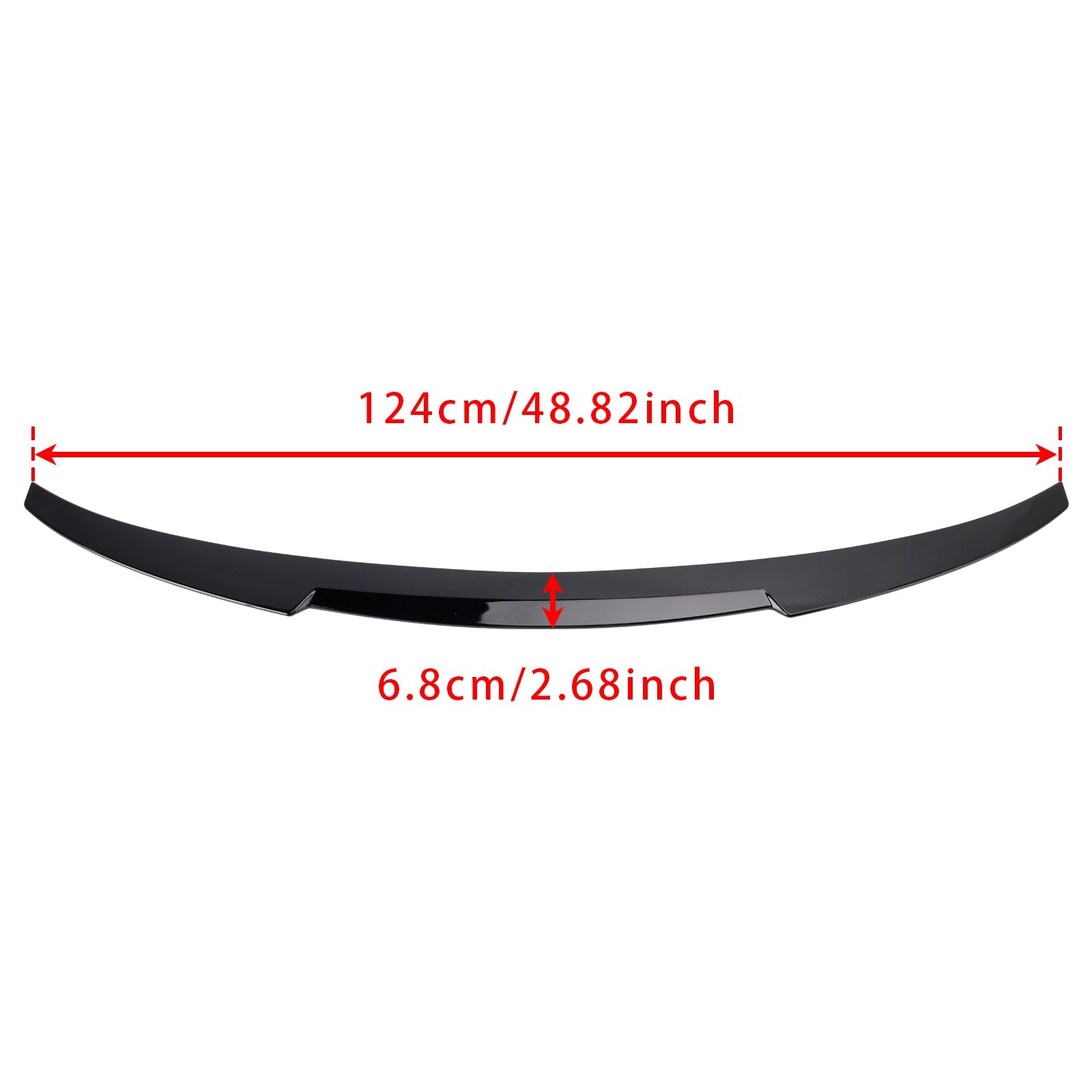 2021+ BMW i4 Gran Coupe (G26 Pre-LCI &LCI) Gloss Black Rear Boot Spoiler