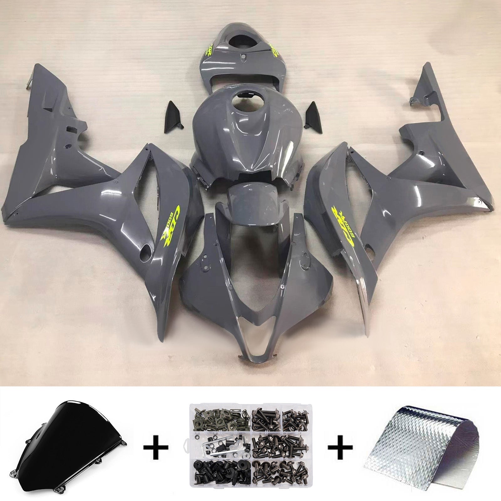 Injection Fairing Kit Bodywork Plastic ABS For Honda CBR600RR 2007-2008 F5