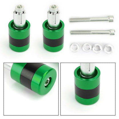 Anti Vibration 7/8" 22mm Handle Bar End Cap M6/M8 Bolt Weight Slider Reducing