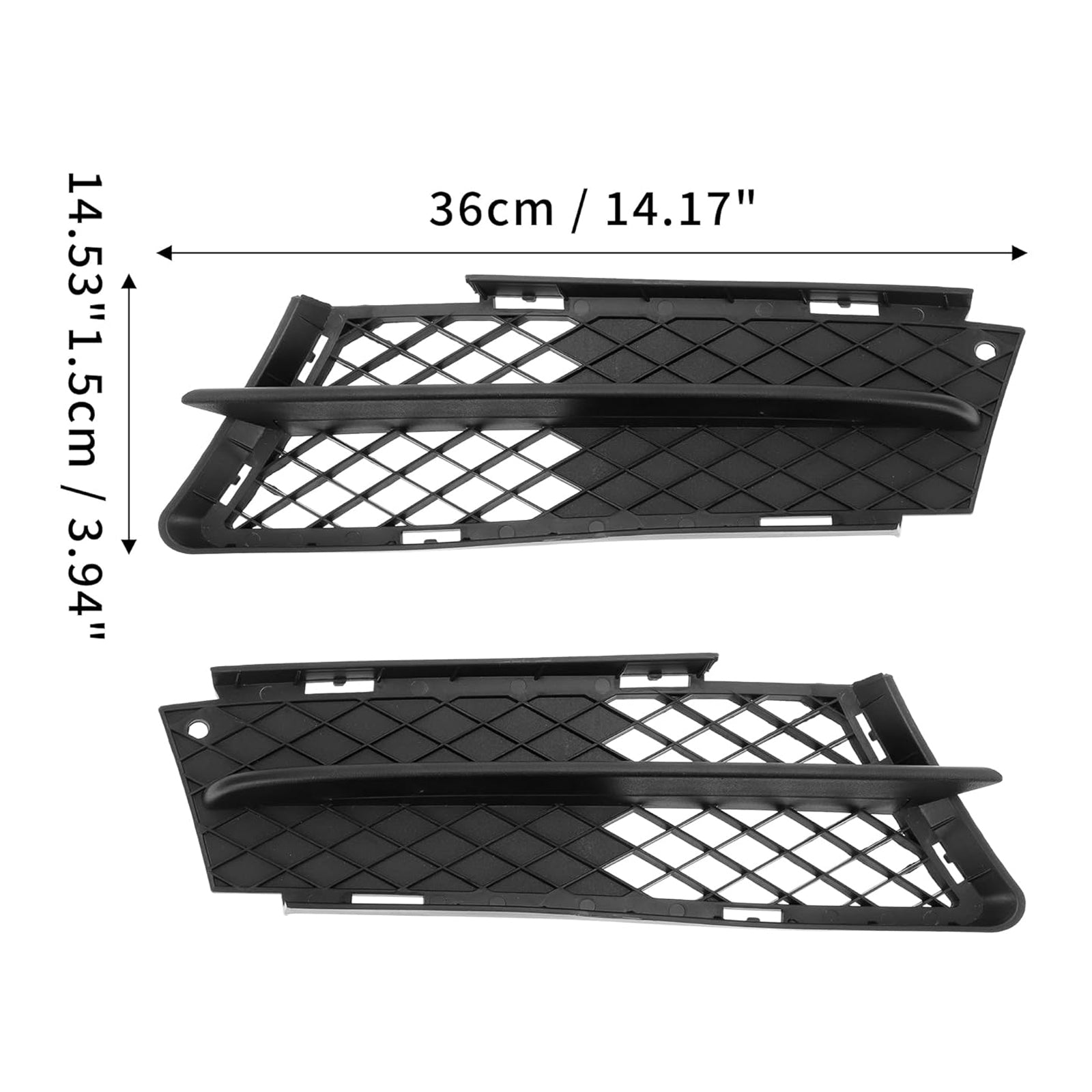 Front Fog Light Grille For BMW 3 Series E90 E91 2006-2008 51117134081