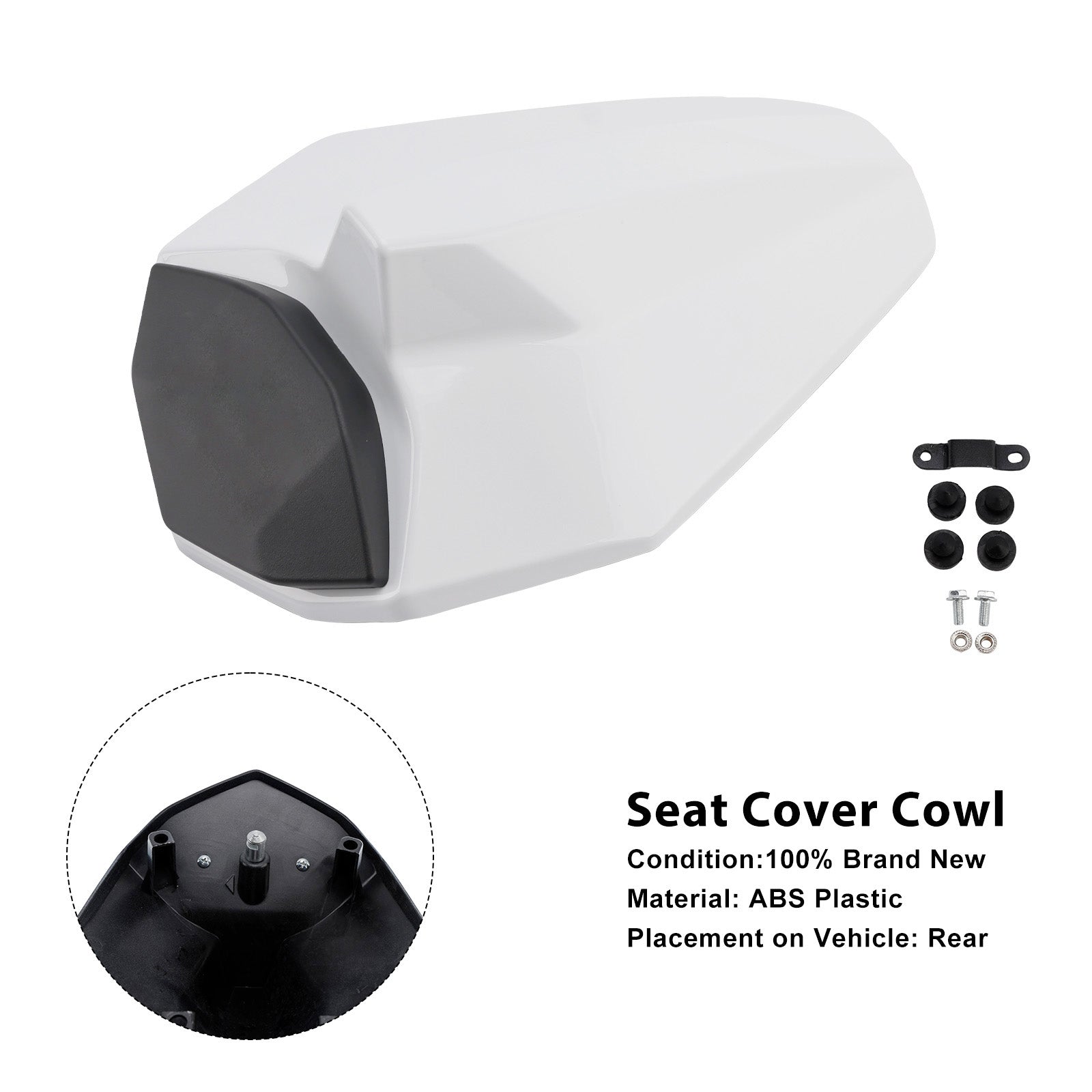 Racing Tail Rear Seat Fairing Cowl for Kawasaki ZX25R ZX4R ZX4RR 2020-2025