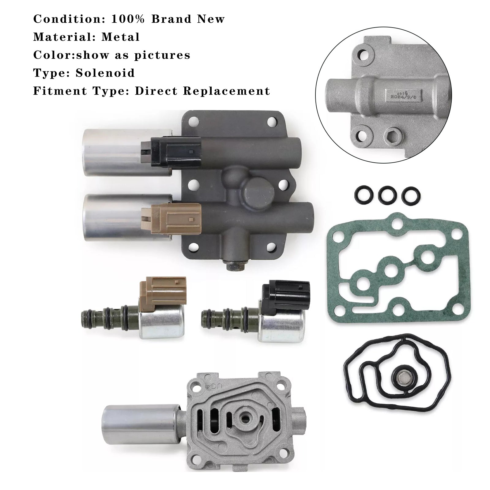 1998-1999 Acura CL 2.3 Transmission Solenoid Kit 28250-P7W-003 28250-P6H-024