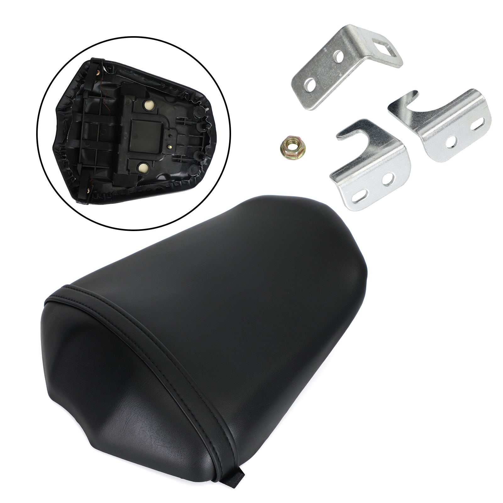 2006-2010 Yamaha Fz-1 Fz1 Rear Passenger Seat Black Cushion 3C3-24750-02-00