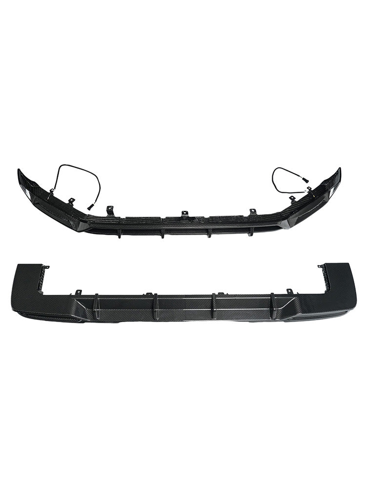 Dry Carbon Fiber Front Rear Bumper Diffuser Lip Fit Benz G-Class W465 2025+
