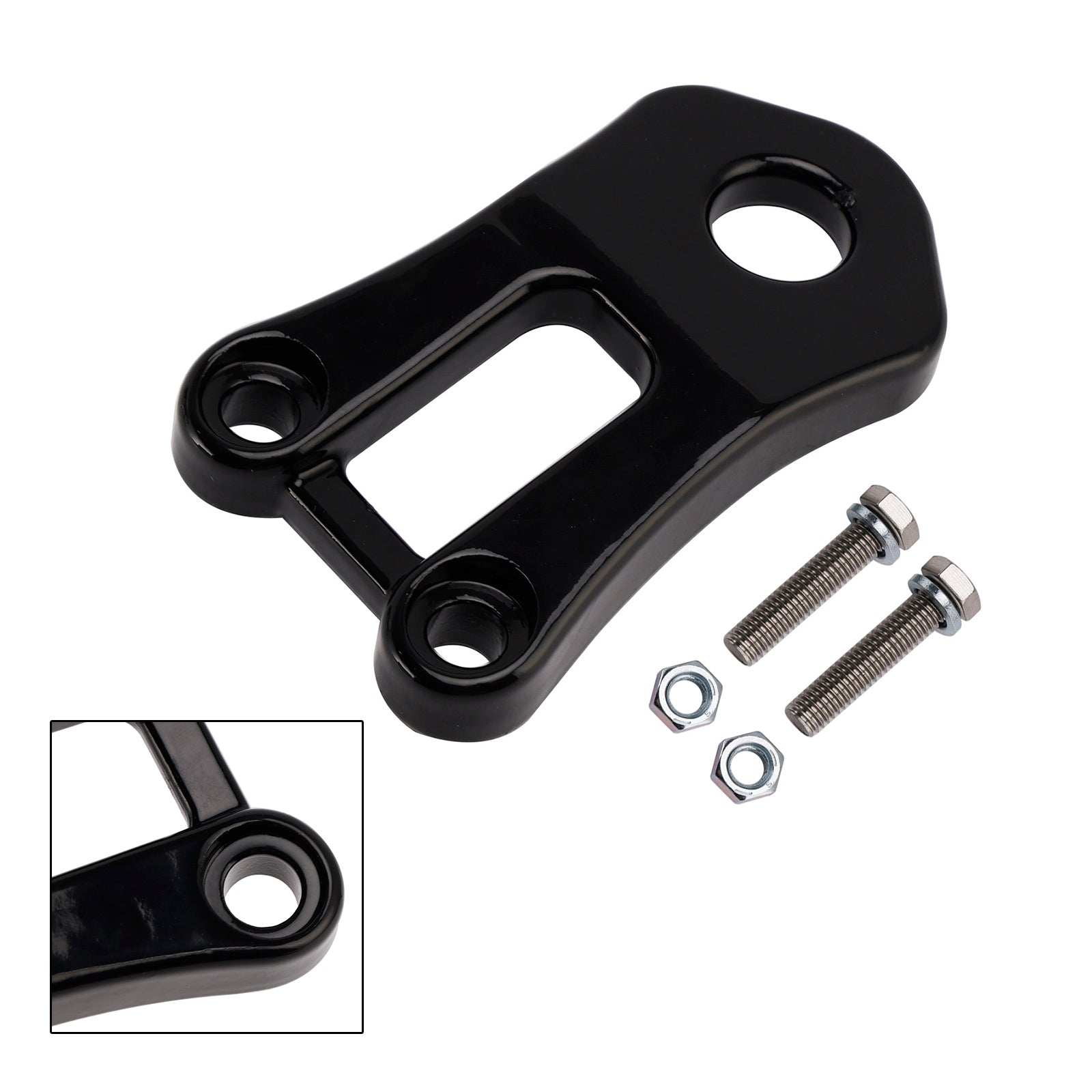 Rear 2" Receiver Hitch Accessories For Yamaha Big Bear 400 Yfm Grizzly 350 400