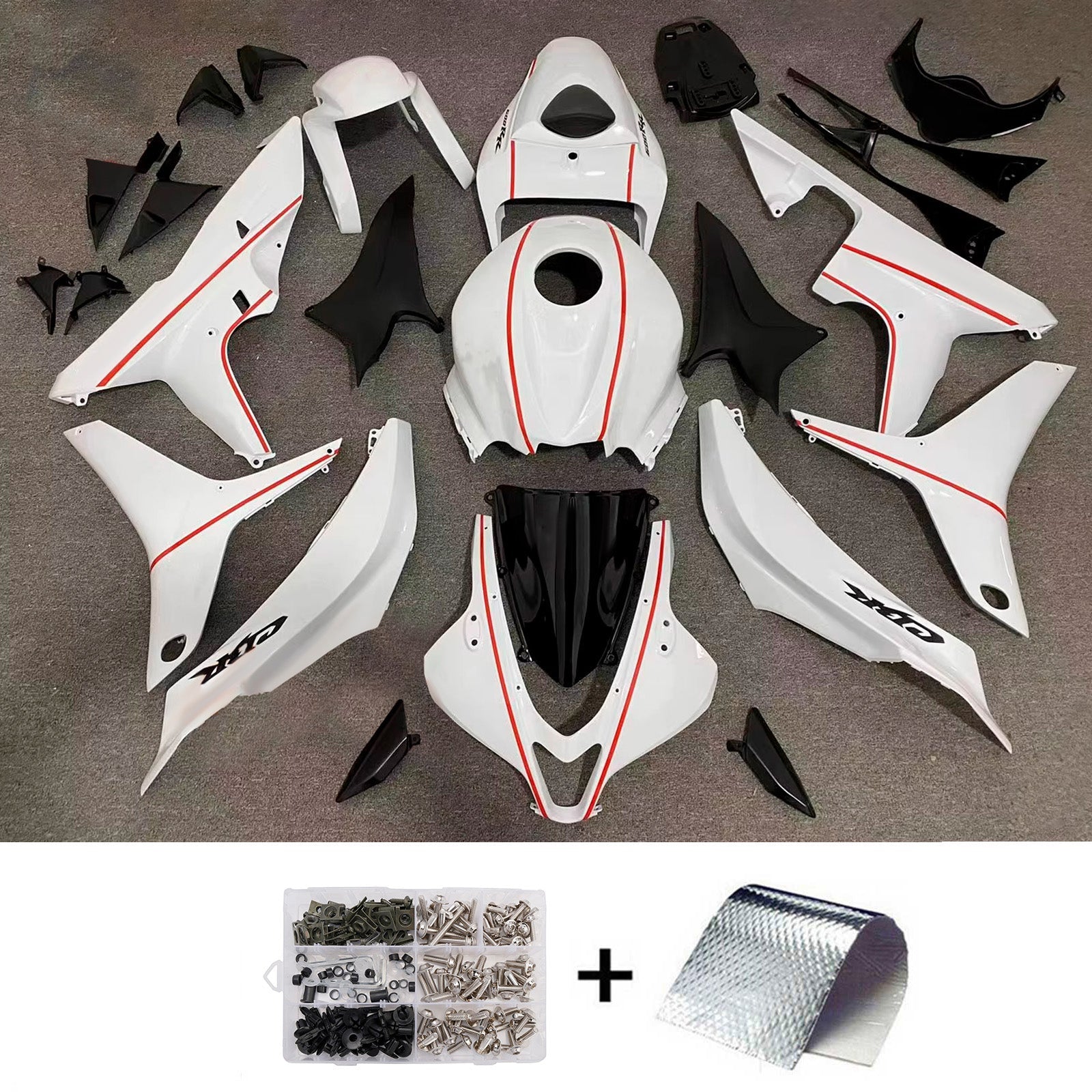 Injection Fairing Kit Bodywork Plastic ABS For Honda CBR600RR 2007-2008 F5