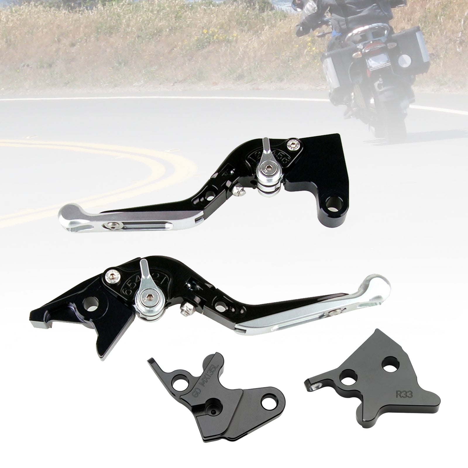 2005-2014 YAMAHA YBR125 Adjustable Clutch Brake Lever