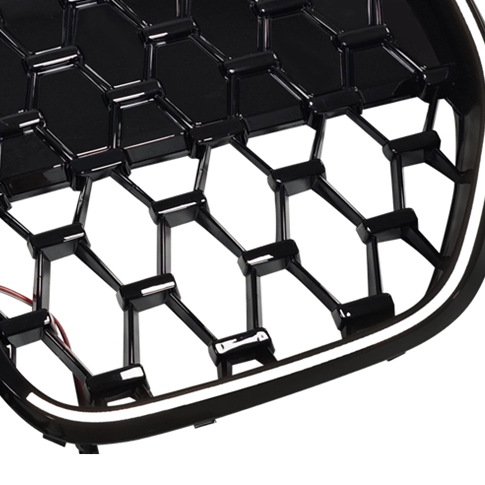 2020-2025 Fit BMW 4 Series G22 G23 G82 W/O ACC Black Front Bumper Grille Grill