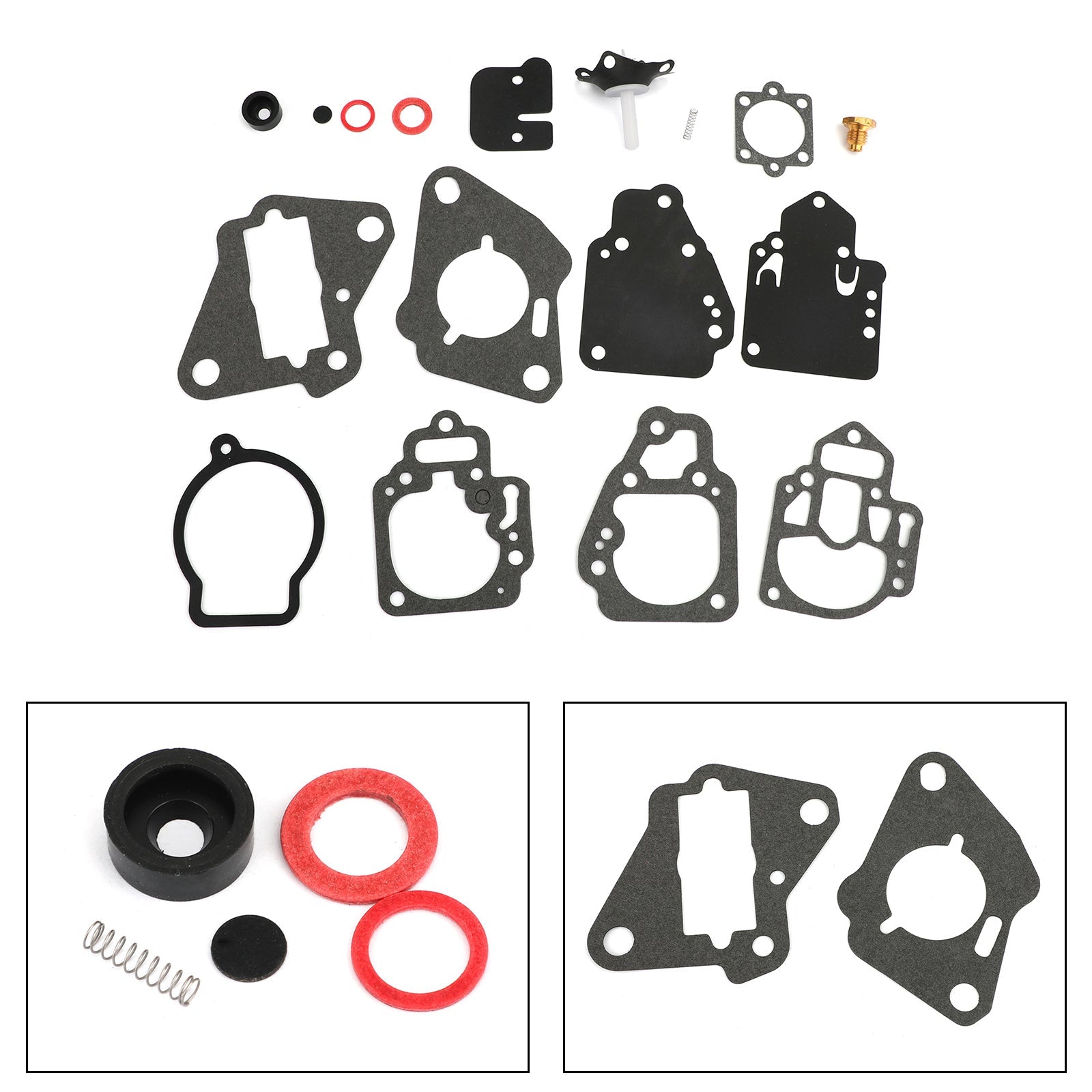 Carburetor Repair Gasket Kit for Mercury Mariner Outboard 6-25hp 1395-97611