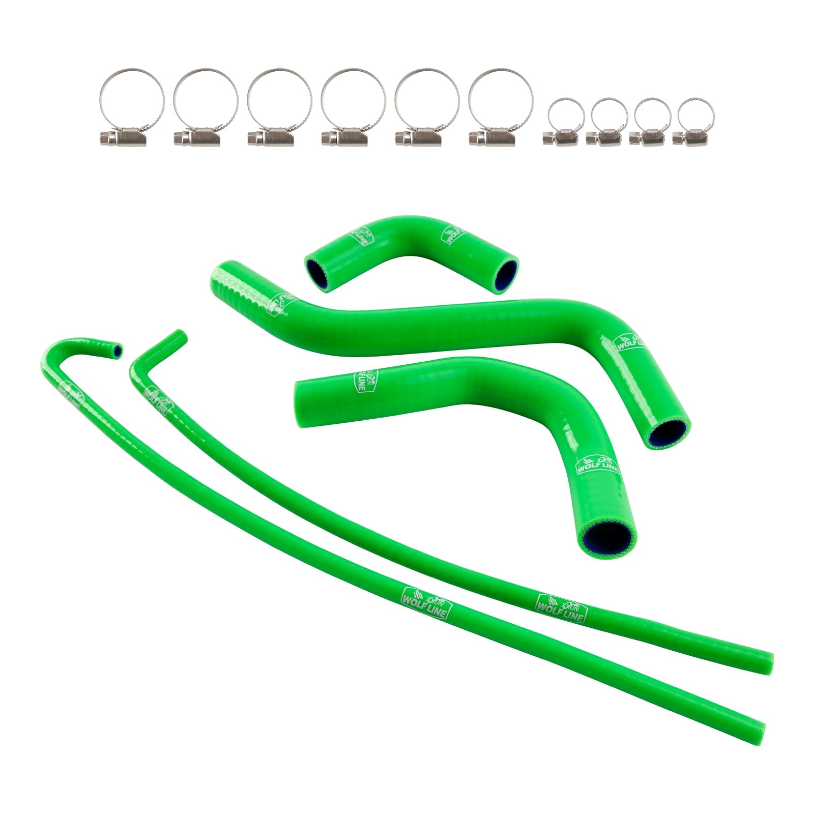 2017-2026 Kawasaki Z900 Silicone Radiator coolant Hose kit