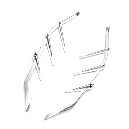 09-23 Road Street Electra Glide Chrome Mid-Frame Air Deflectors Trims