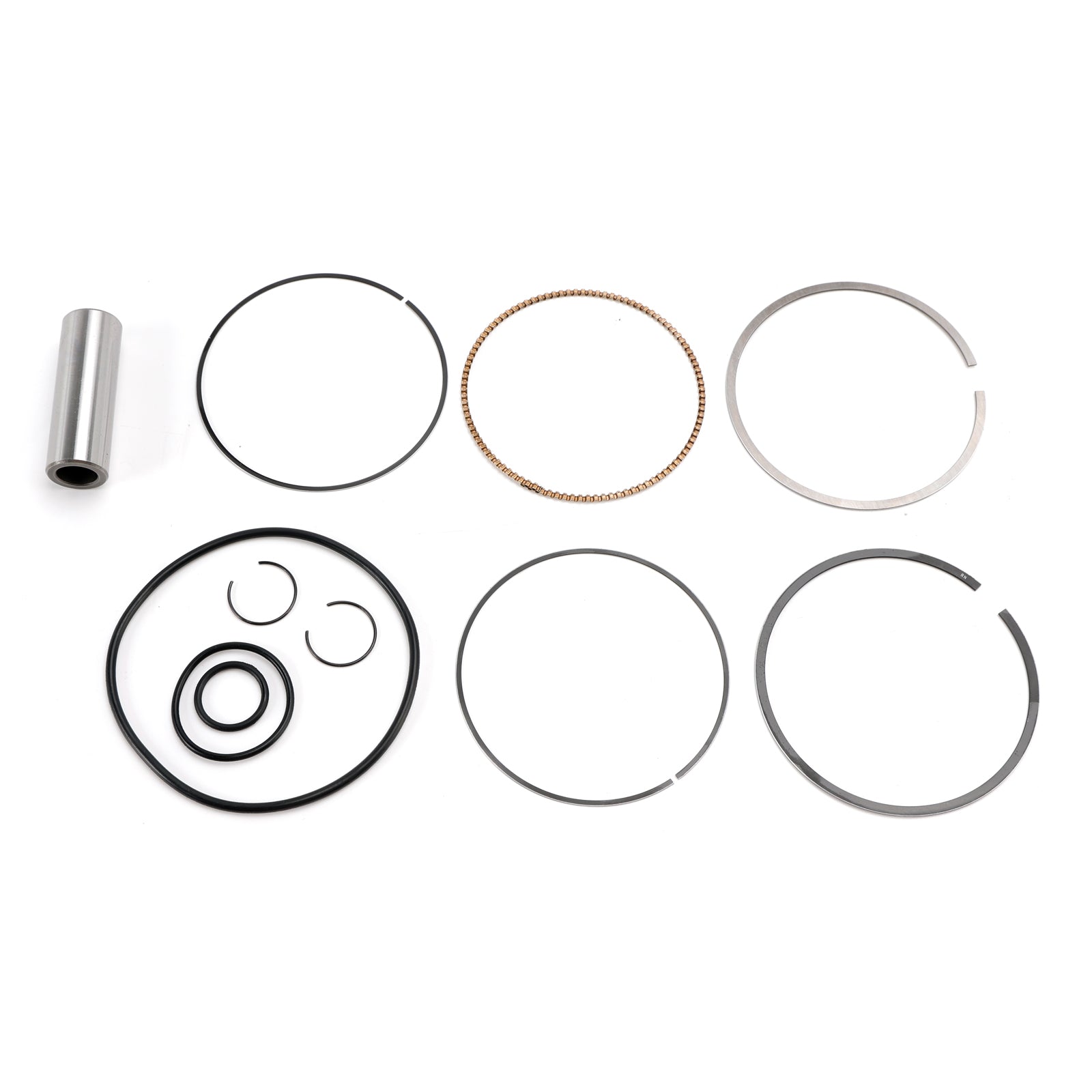 Cylinder Piston Gaskets Top End Rebuild Kit For Yamaha Grizzly 450 Rhino 450
