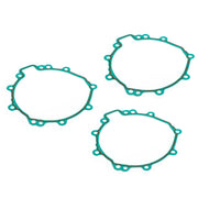 3x Left Engine Stator Cover Gasket For Kawasaki Ninja ZX6R ZX600 ZX636 2007-2022