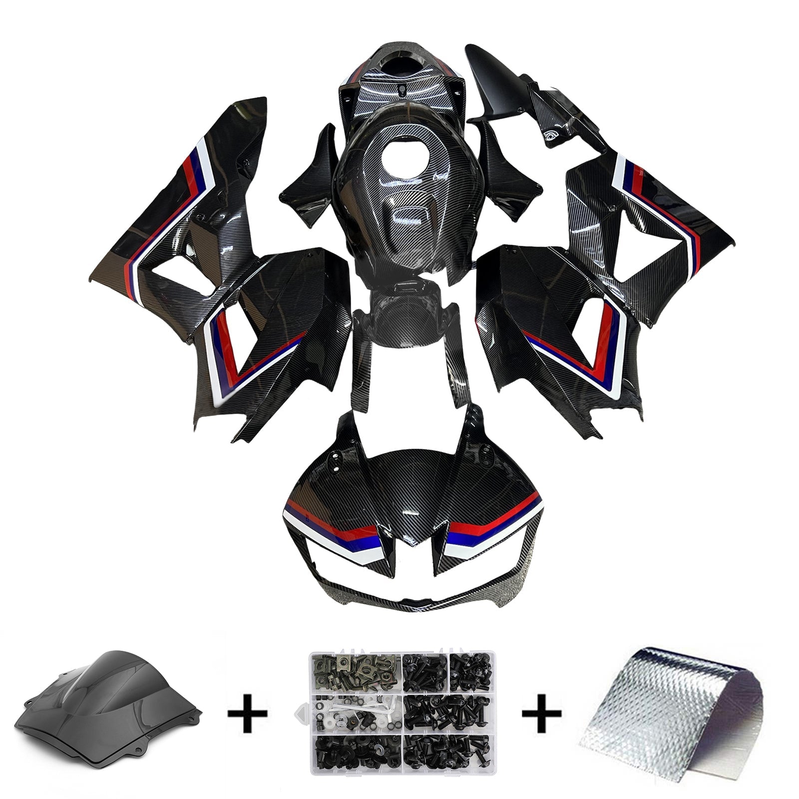 Injection Fairing Kit Bodywork Plastic ABS For Honda CBR600RR 2013-2023 F5