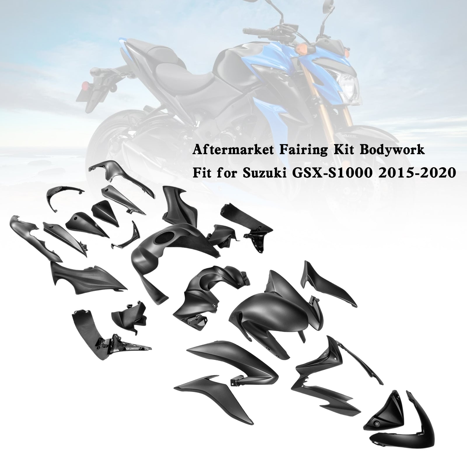 2015-2020 Suzuki GSX-S 1000 Plastic Bodywork Fairing Kit
