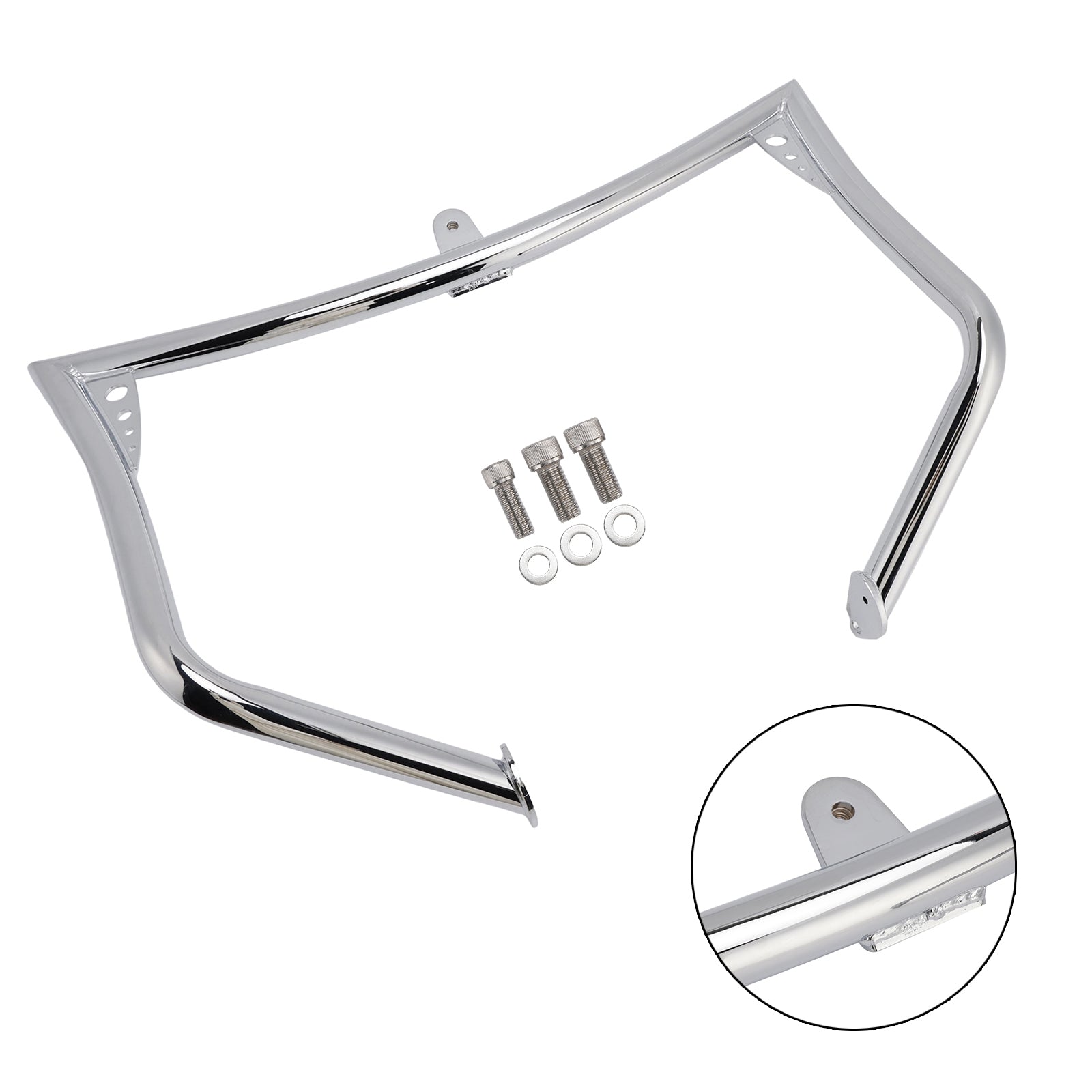 1997-2006 Touring Ultra Classic Electra Glide EFI FLHTCUI Engine Guard Frame Anti-Crash Bumper Protector Chrome