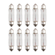 10PCS Car Light Tubular Lamp bulb C5W SV8.5 43MM 6413 12V 5W For OSRAM