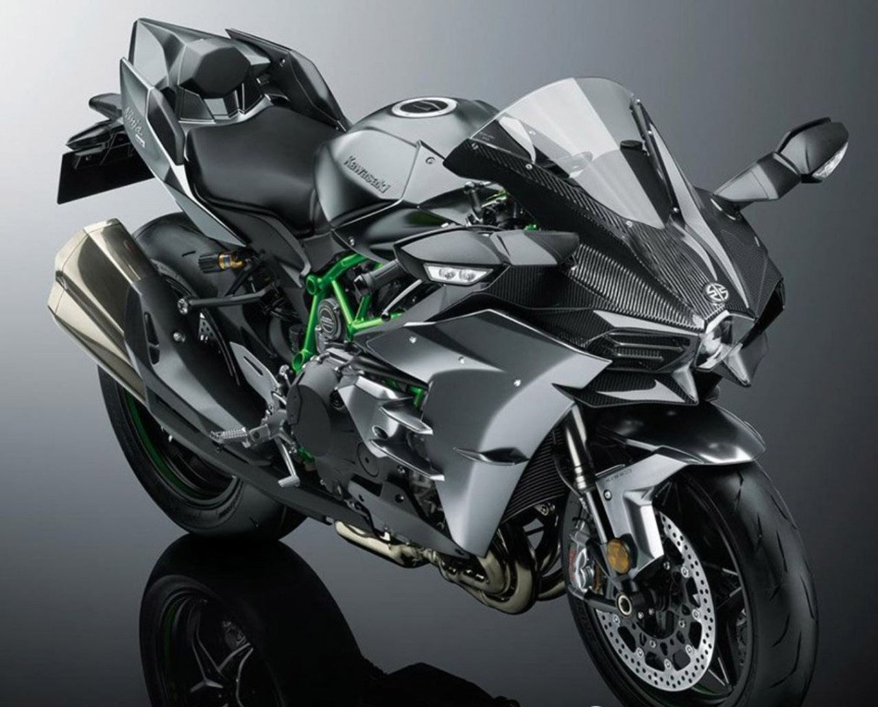 2015-2025 Kawasaki Ninja H2 Injection Fairing Kit Bodywork ABS #101