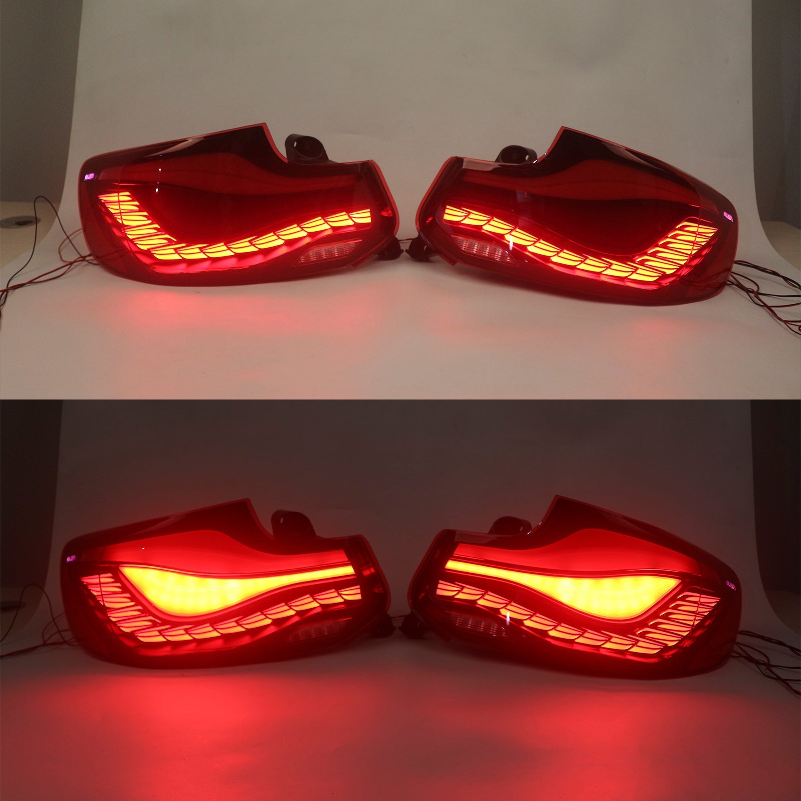 2014-2021 BMW M2 M238i, M240i L&R Red LED Tail Lights Rear Lamp Assembly 63219491591