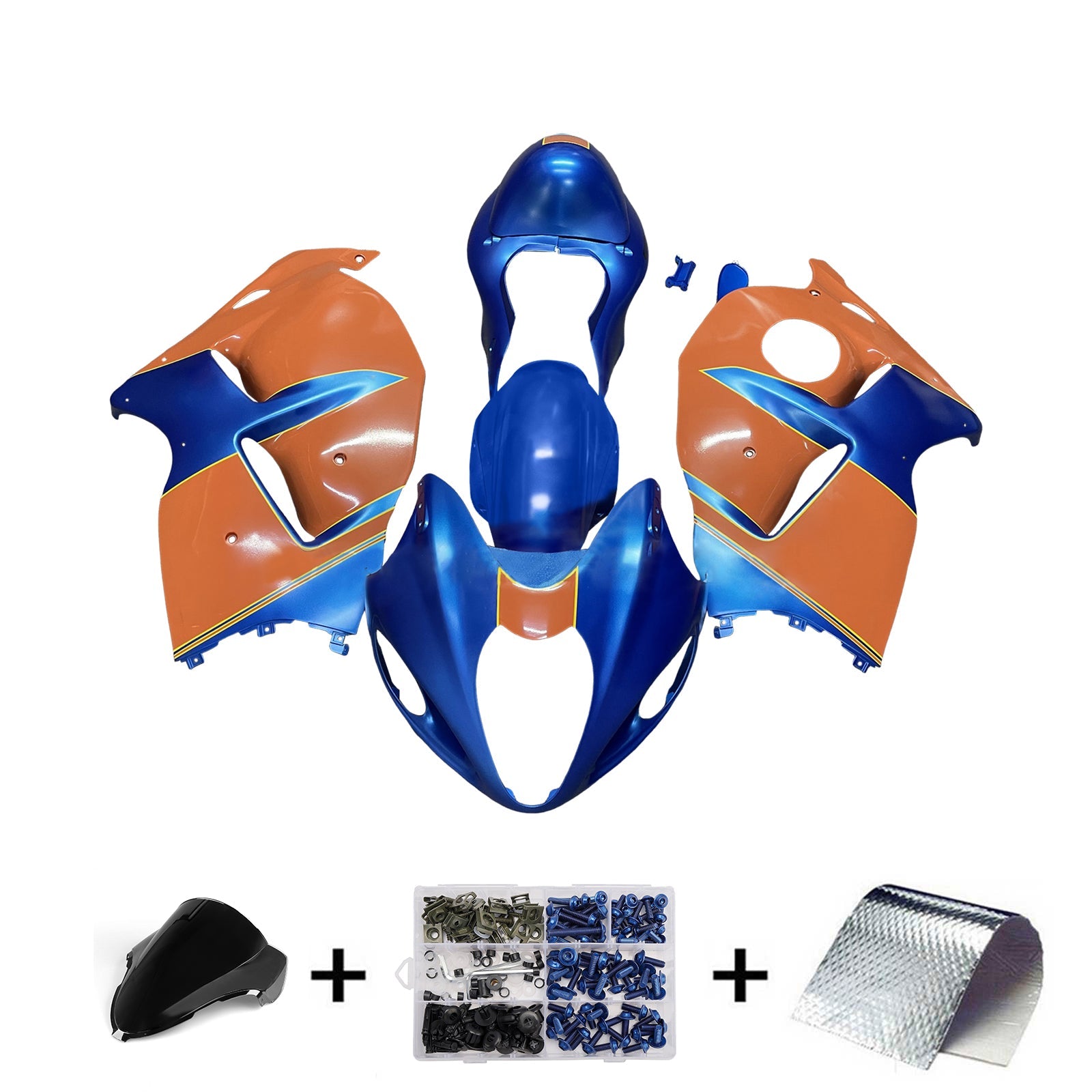 Injection Fairing Kit Bodywork Plastic ABS For Suzuki Hayabusa GSX1300R 1999-2007