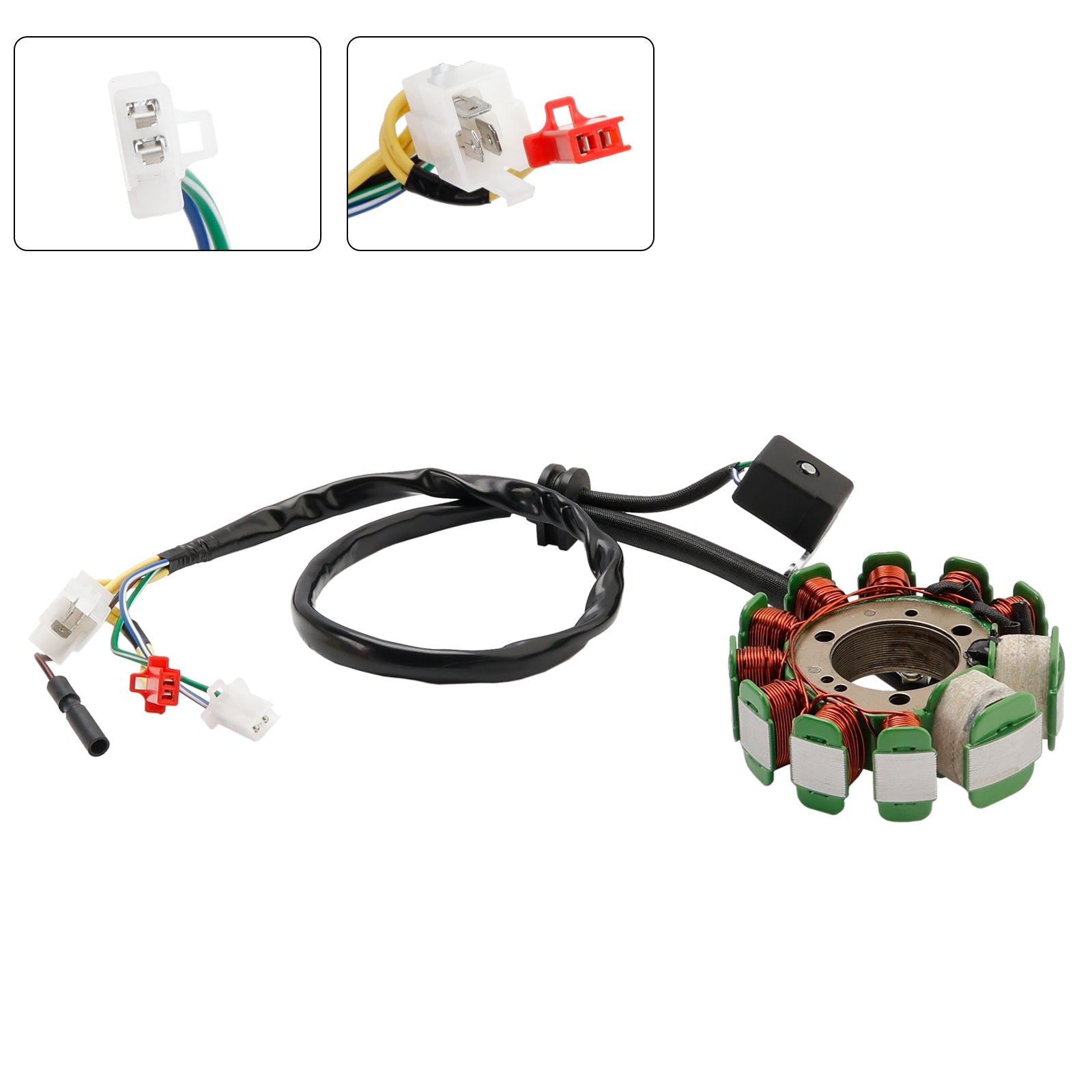 2004 SYM (Sanyang Motor) Joyride 200 E2 Stator Coil Magneto 6-Wire 11-Coil 31120-H9A-000 31120-H9A-001