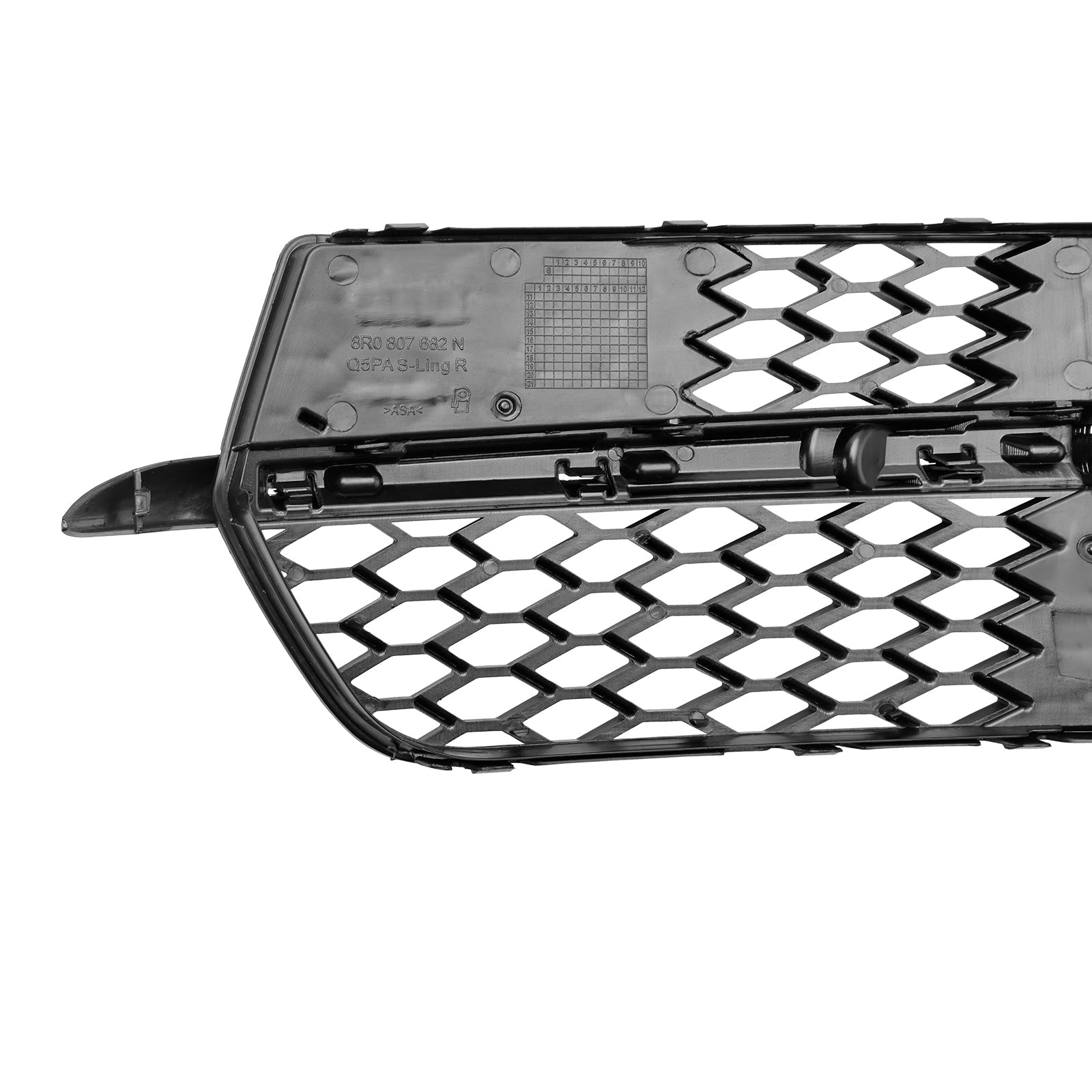 2014-2017 Audi SQ5 Front Bumper Fog Light Grille 8R0807681S