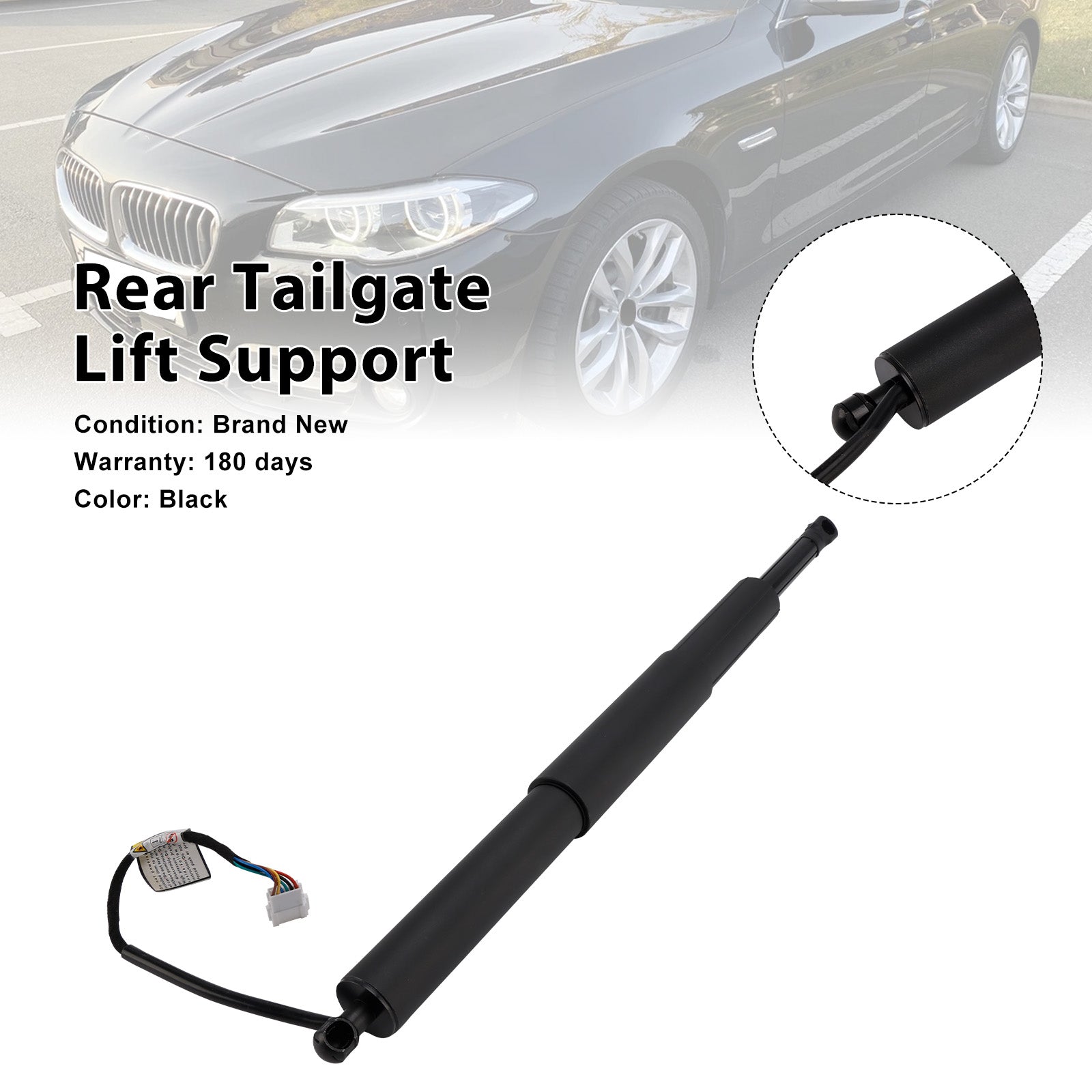 1PCS 51247207015 For BMW 5er Touring F11 525d xDrive 2013/07-2017/02 2.0L/3.0L Rear Electric Tailgate Gas Strut
