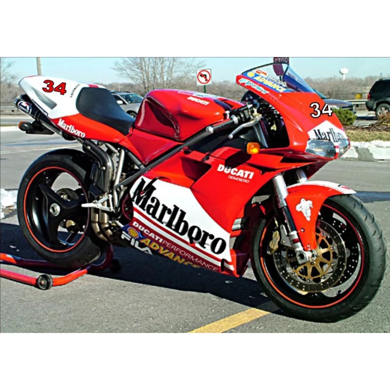 1996-2002 Ducati 996 748 916 998 Fairing Kit Bodywork ABS #103