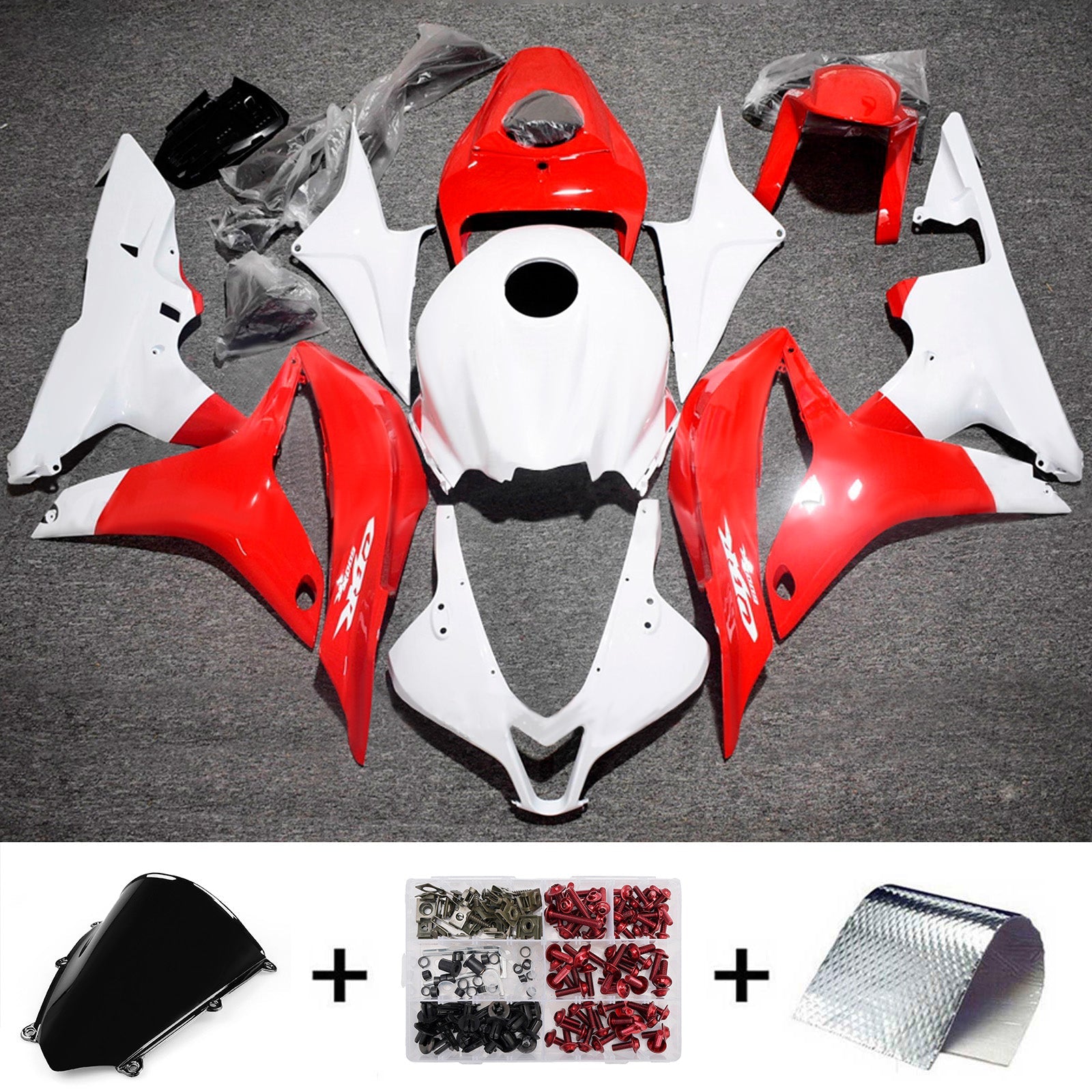 Injection Fairing Kit Bodywork Plastic ABS For Honda CBR600RR 2007-2008 F5