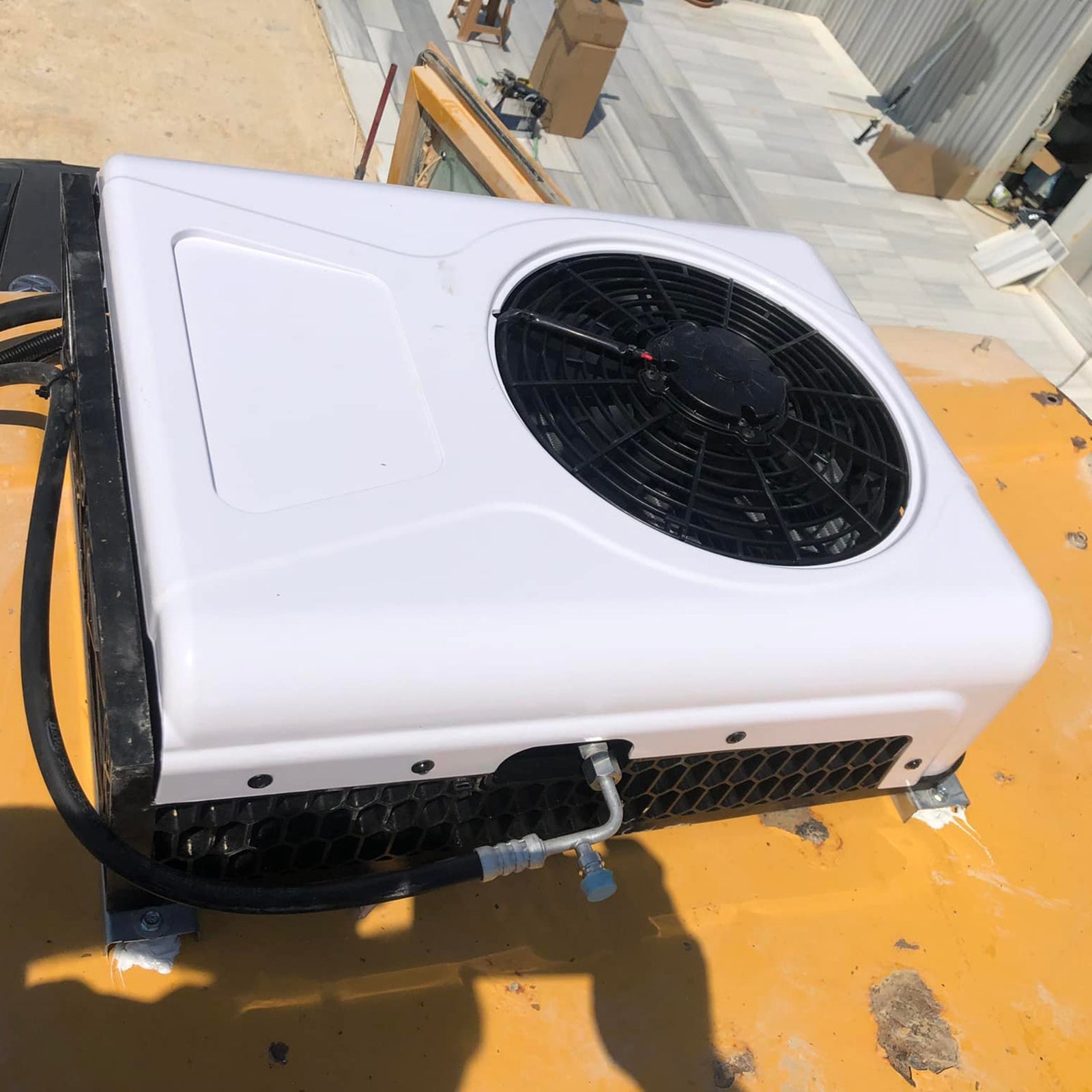 DC 24V RV Air Conditioner 13000btu Truck Split AC For Camping Trucks RVs Trailer