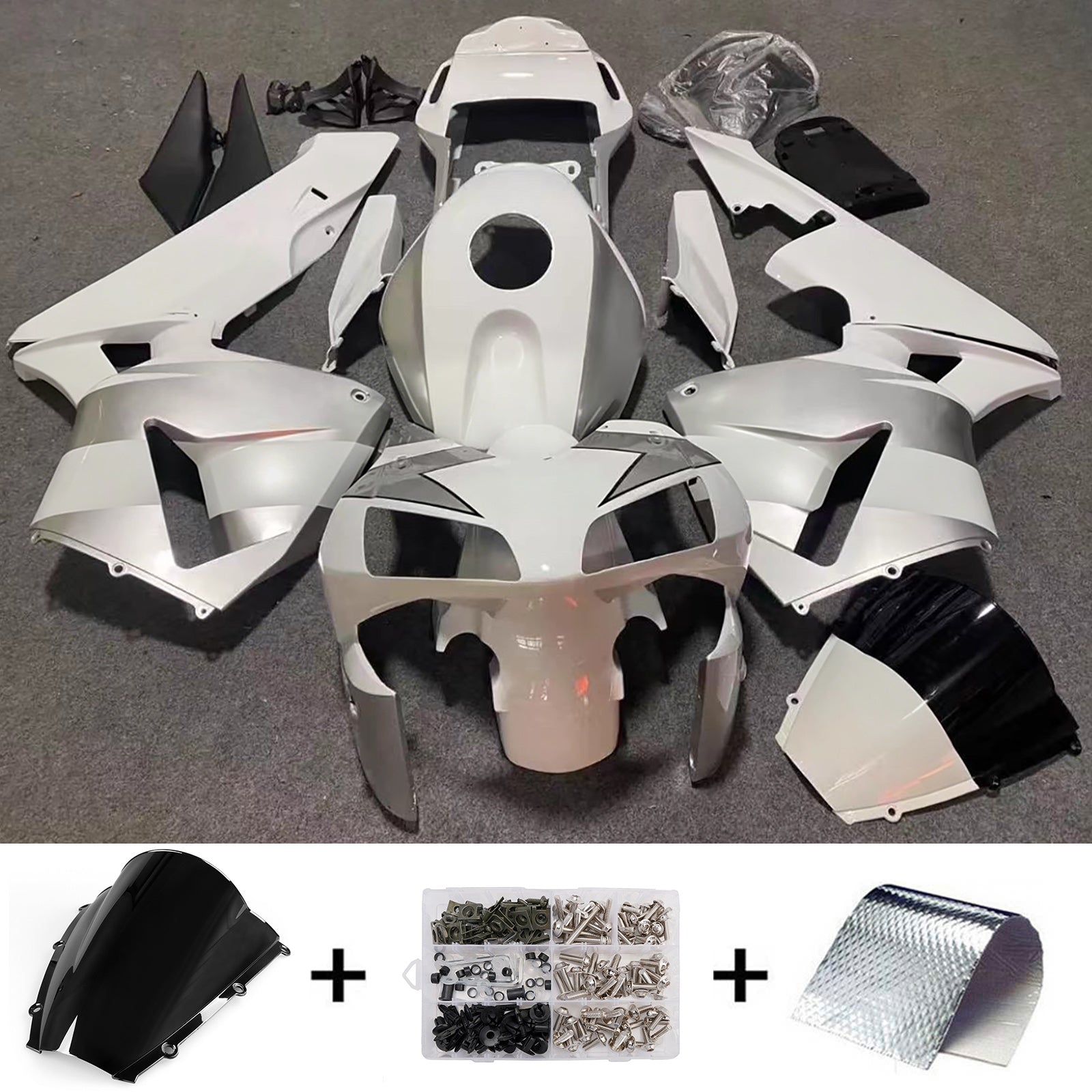 Injection Fairing Kit Bodywork Plastic ABS For Honda CBR600RR 2003-2004 F5