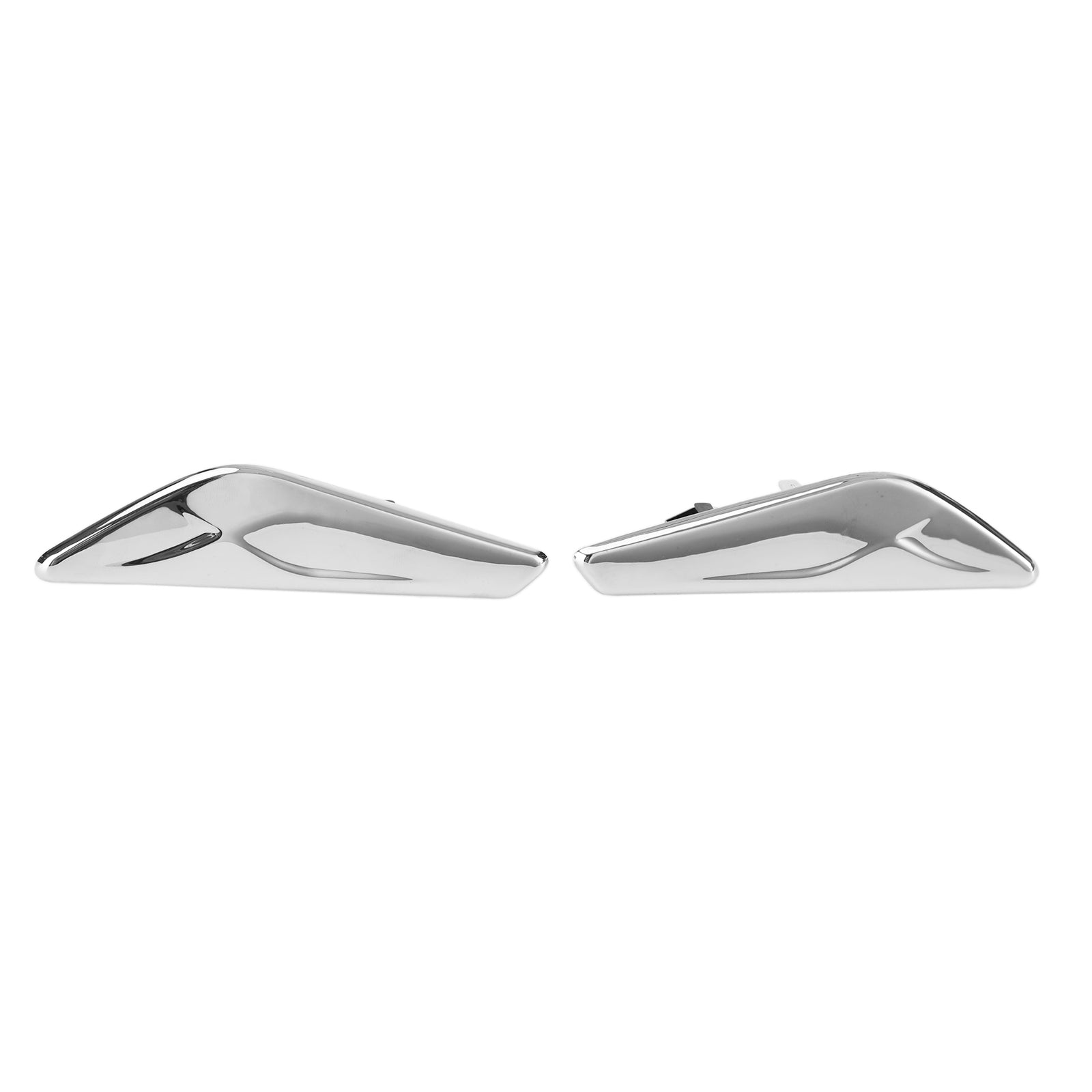 BMW F25 F26 X3 Pair Chrome Front Side Fender Trim Finisher 51117338569/570 Generic