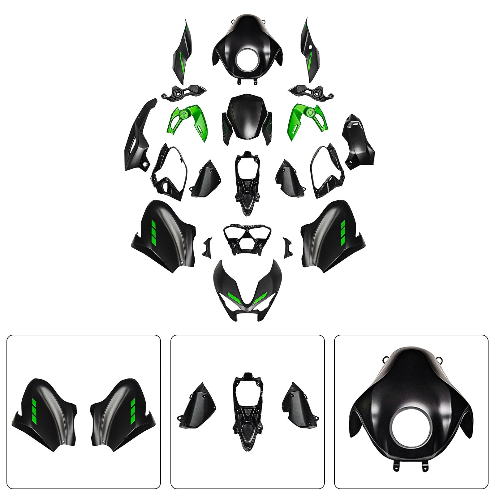 Injection Bodywork Fairing Kit for Kawasaki Z900 2025-2026